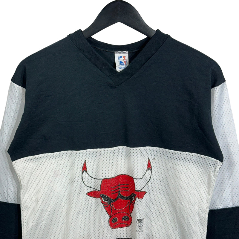 Vintage Chicago Bulls Mesh Youth Long Sleeve