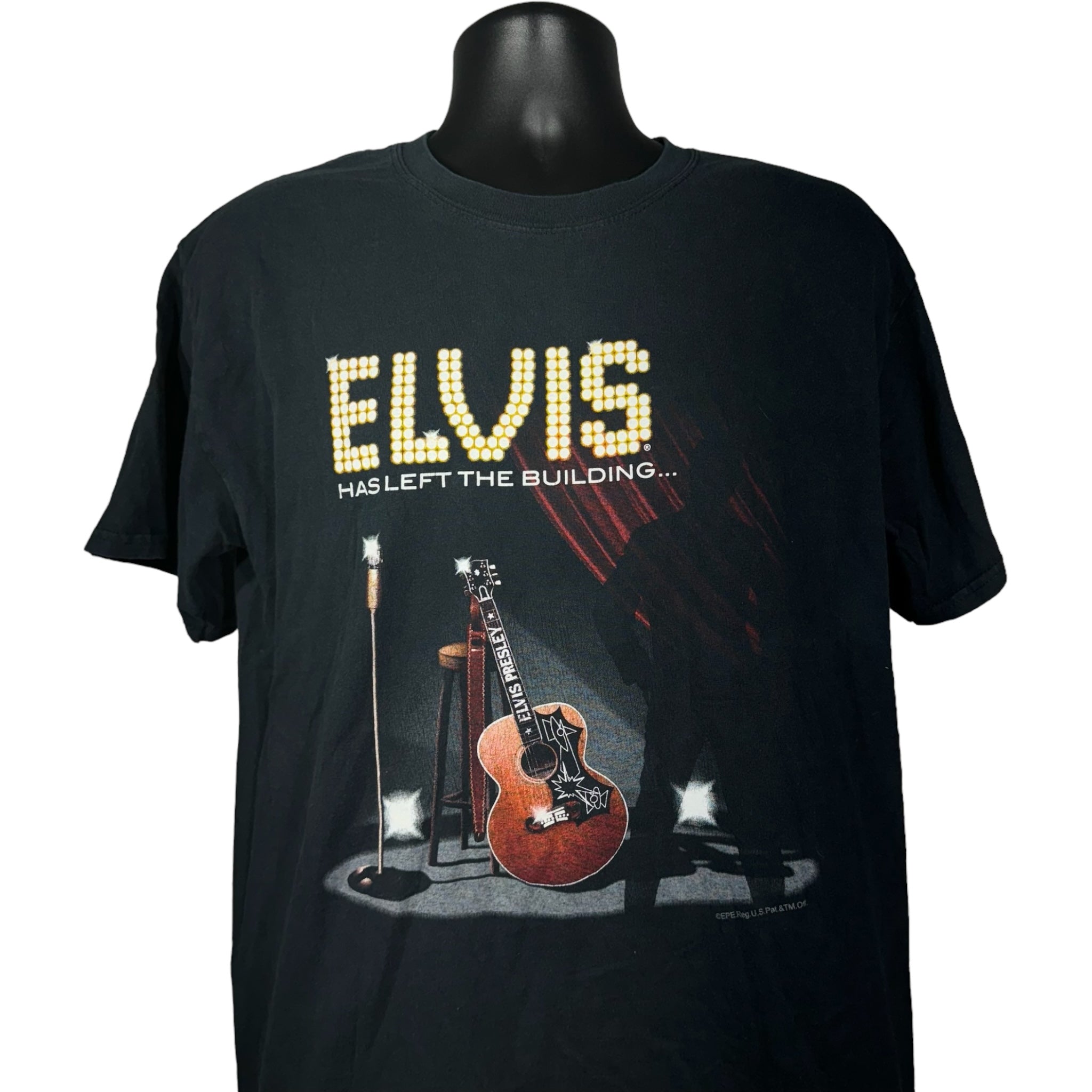 Vintage "Elvis Has Left The Building..." Tee