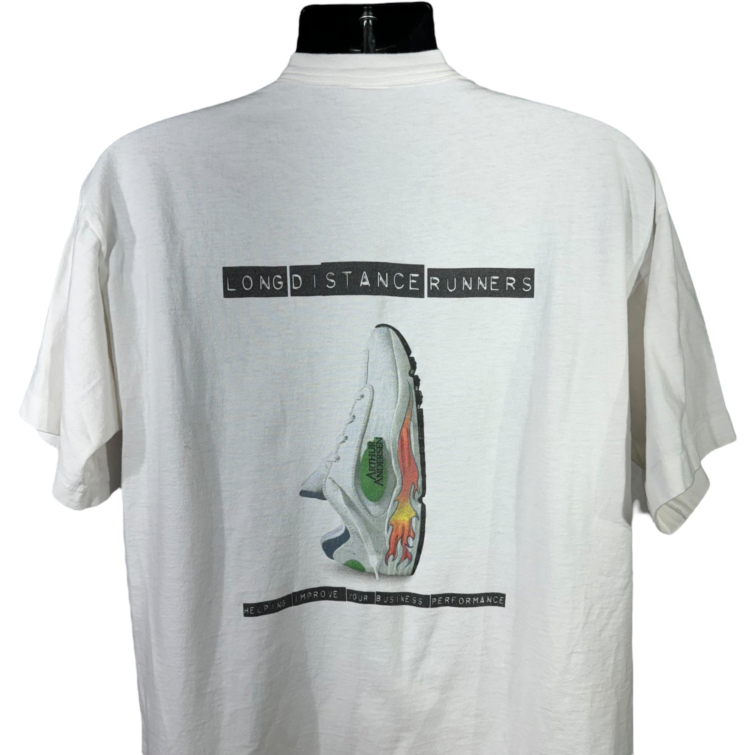 Vintage Arthur Anderson "Long Distance Runs" Tee