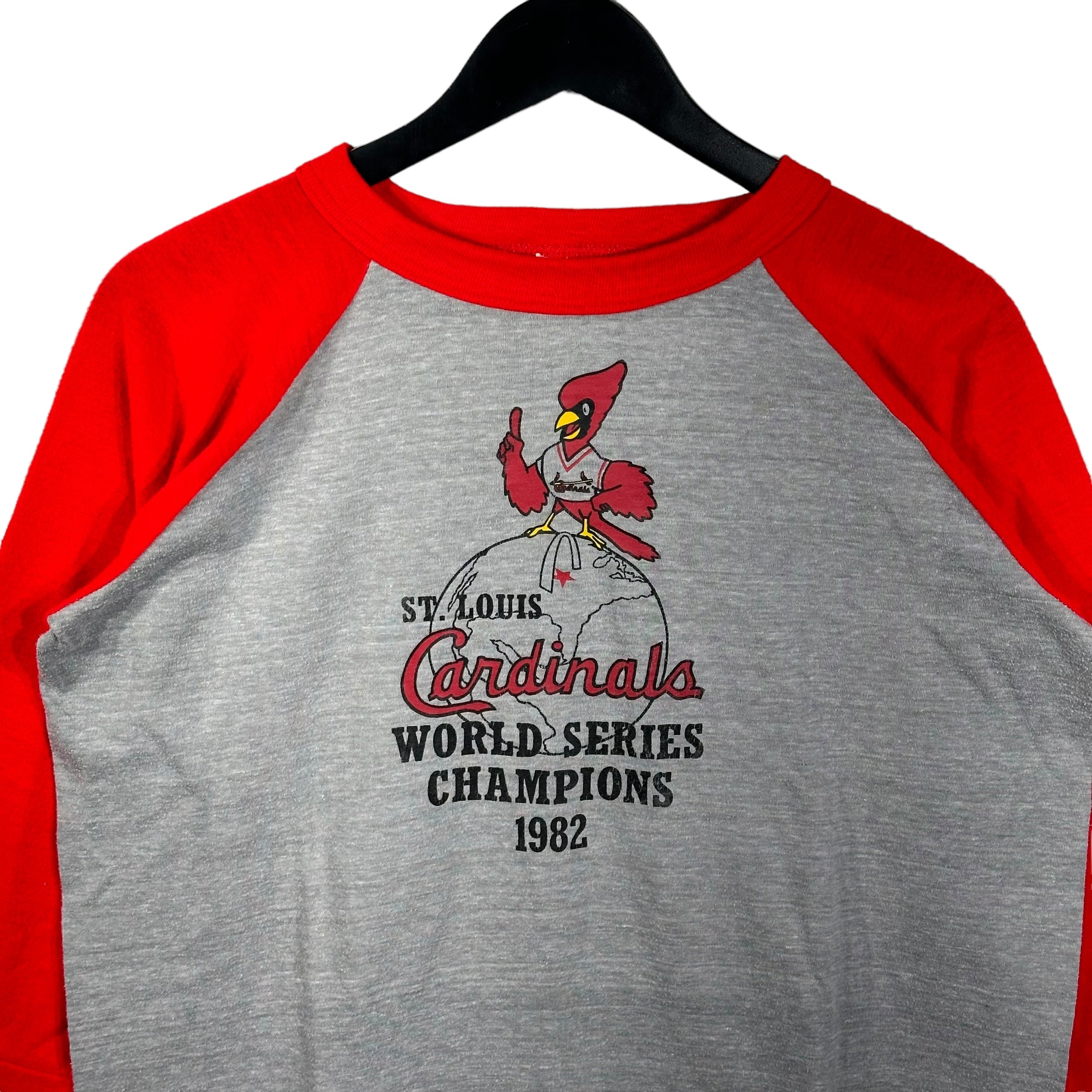 Vintage St. Louis Cardinals World Series Champions Long Sleeve 1982