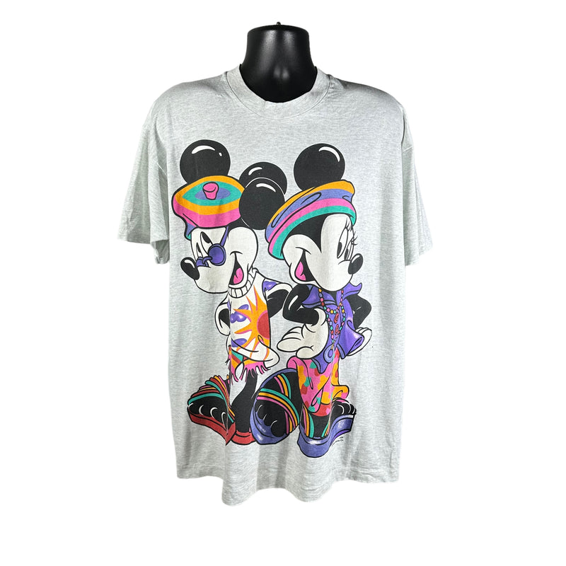 Vintage Walt Disney Mickey & Minnie Mouse Tee