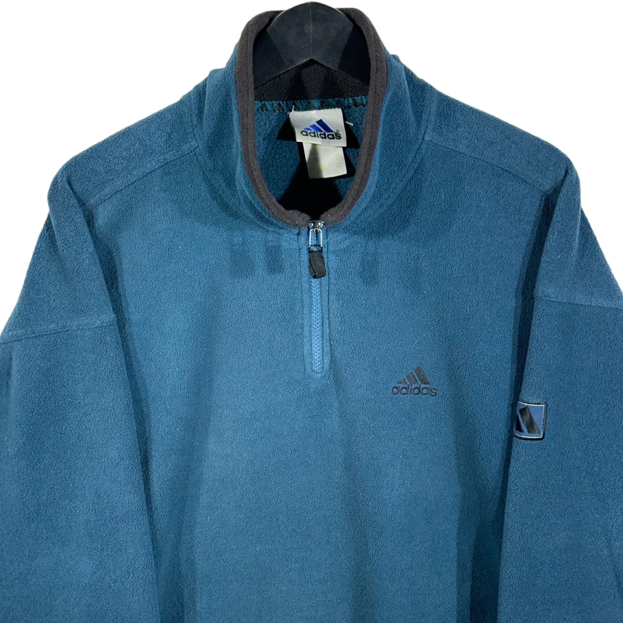 Vintage Adidas Mini Logo 1/4 Zip Fleece