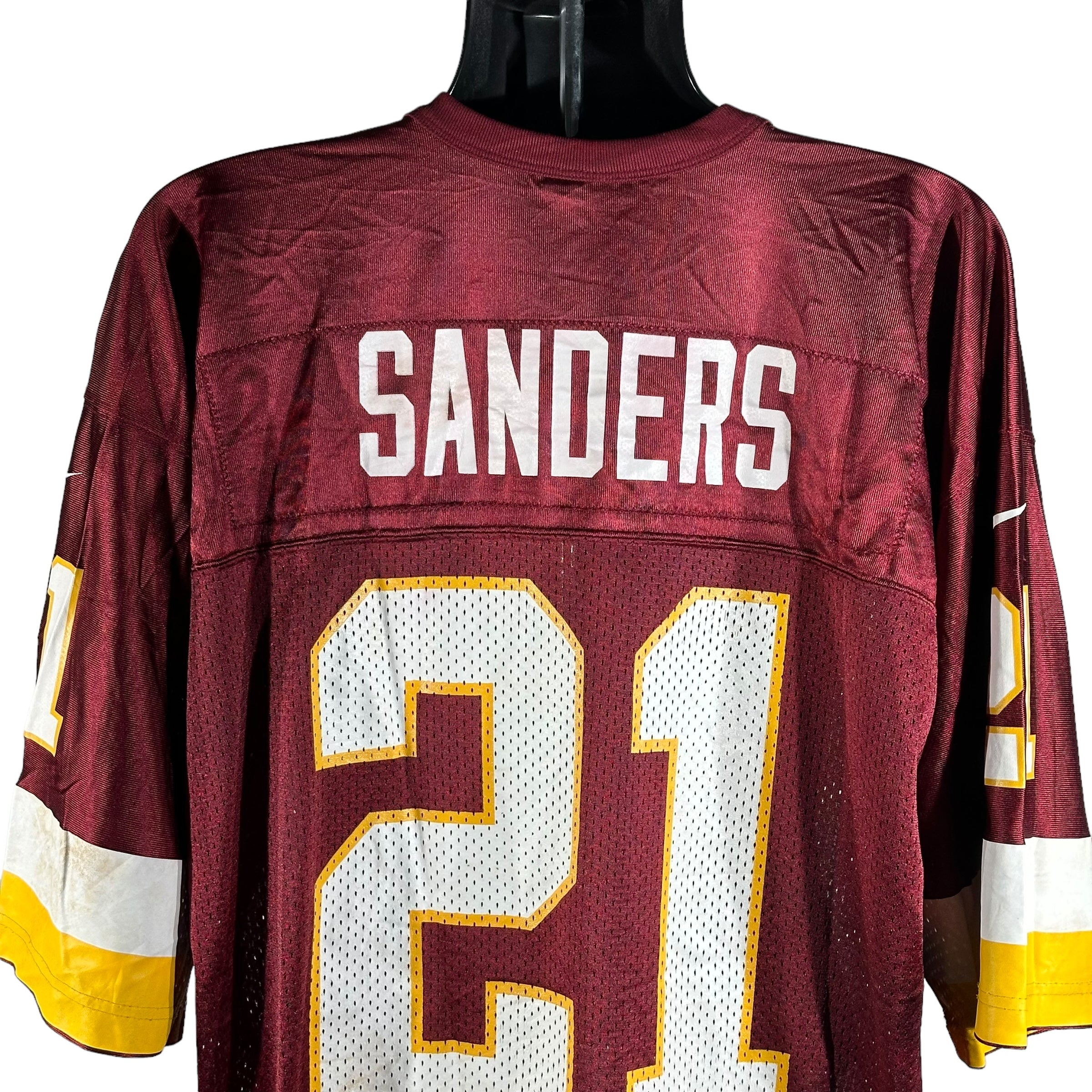 Vintage Nike Washington Redskins #21 Sanders Jersey