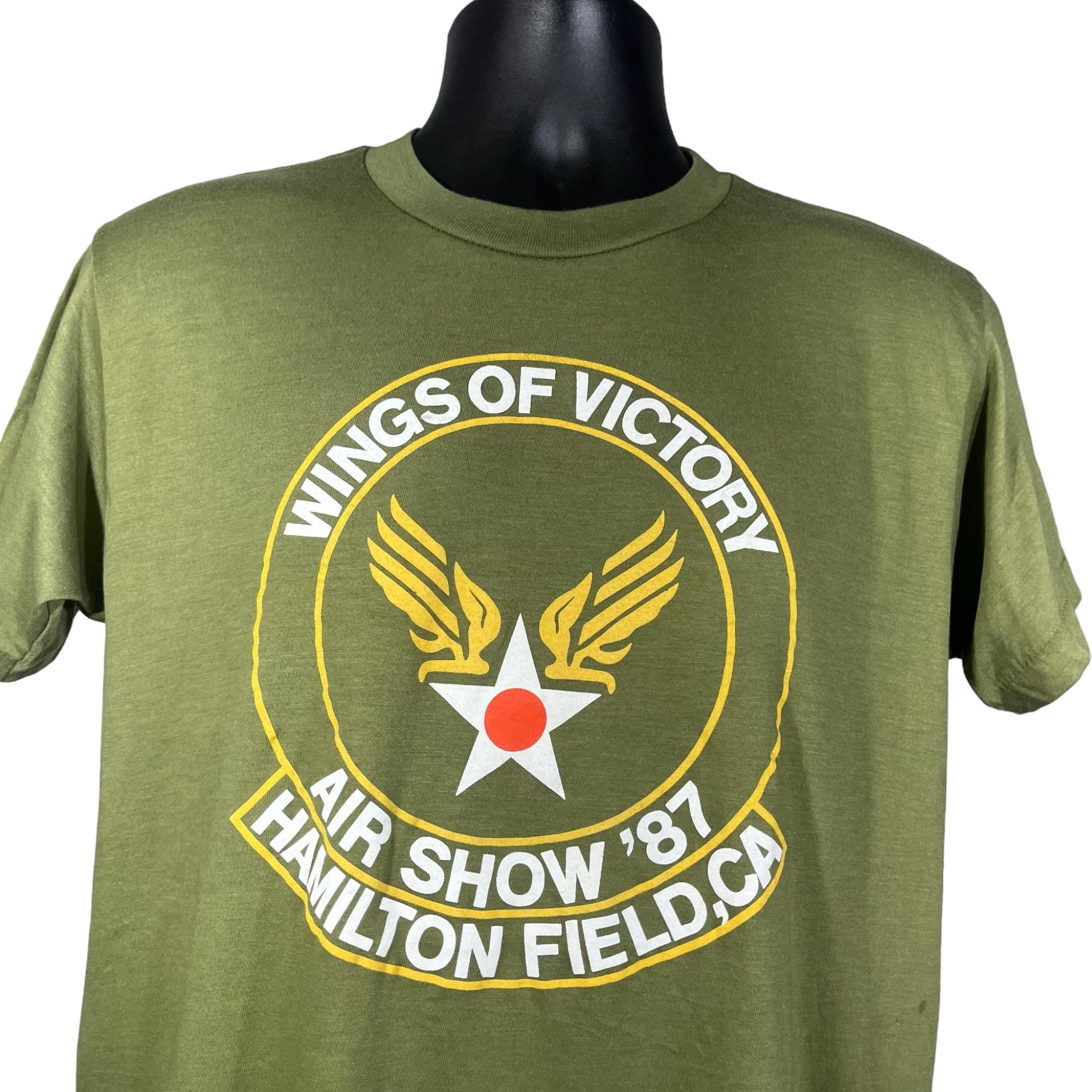 Vintage Wings Of Victory Air Show Tee 1987