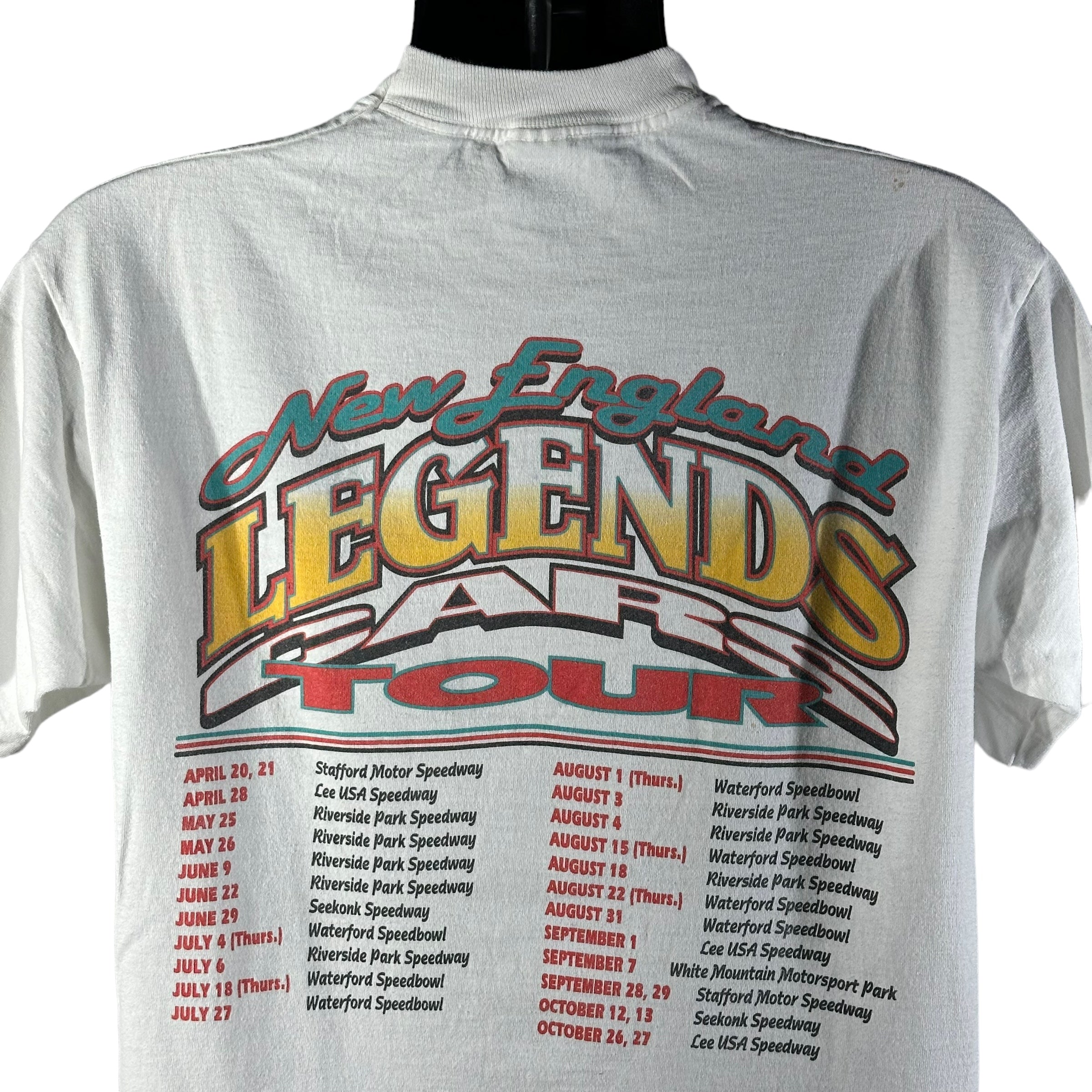 Vintage New England Legends Cars Tee