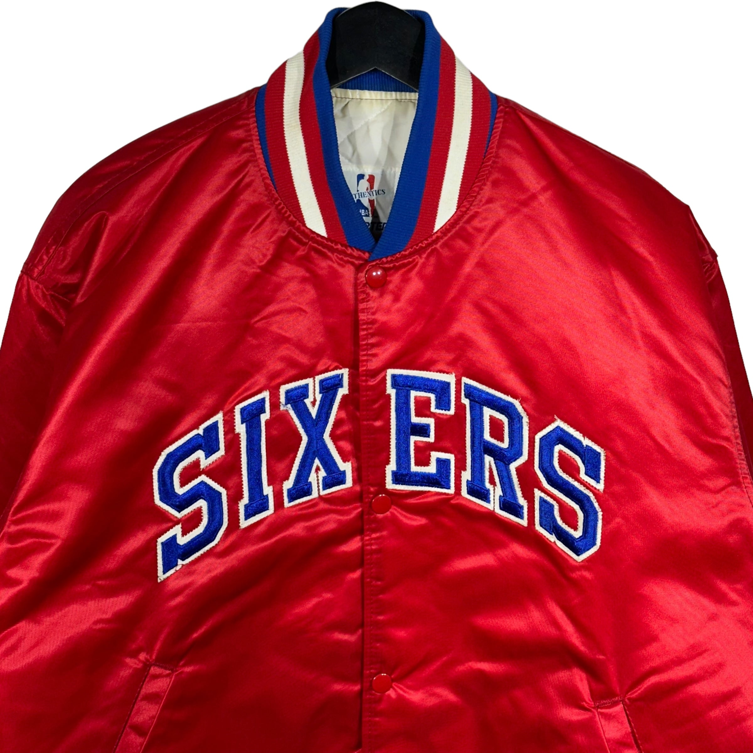 Vintage Philadelphia Sixers Starter Bomber Jacket