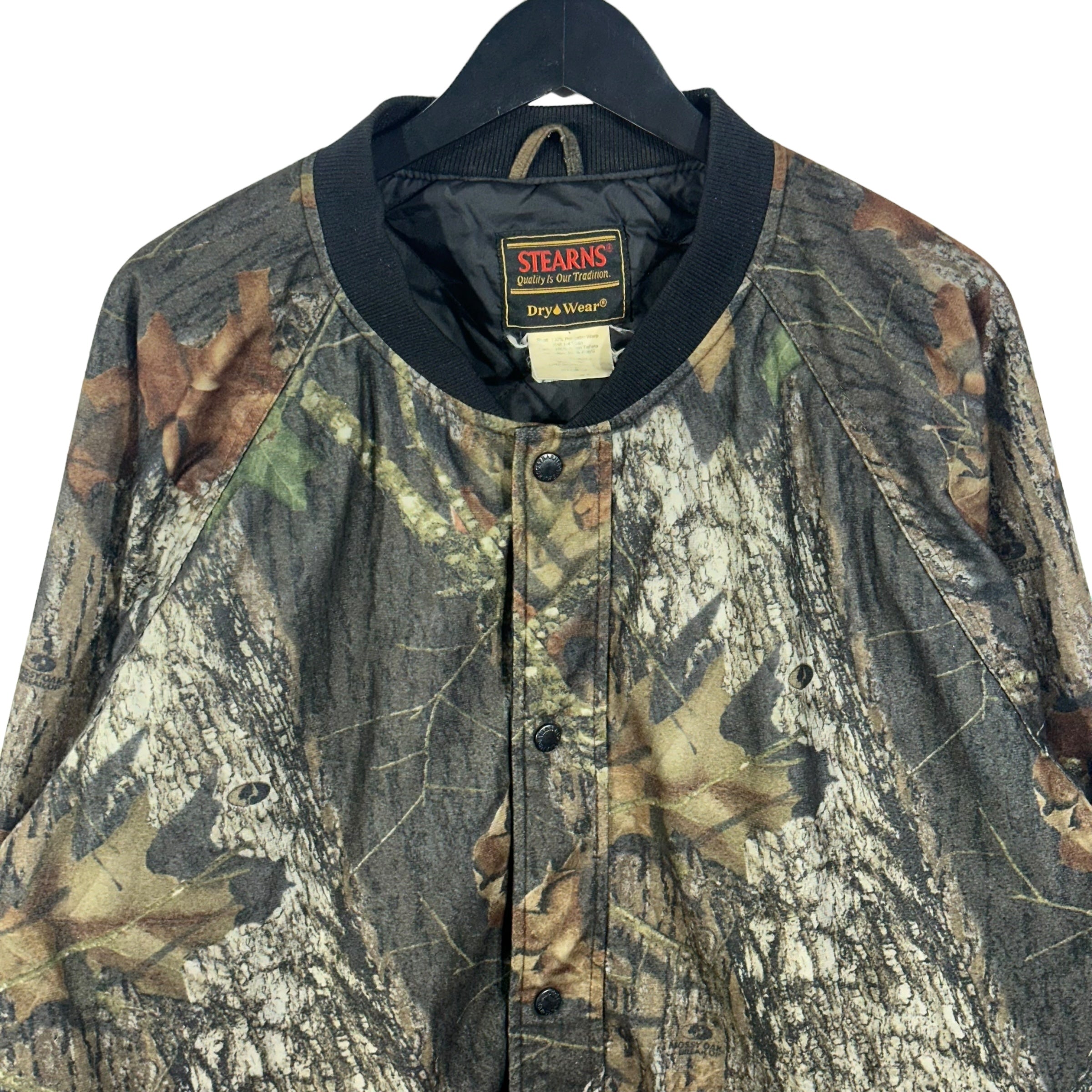 Vintage Stearns Dry Wear Mossy Oak Camo Jacket