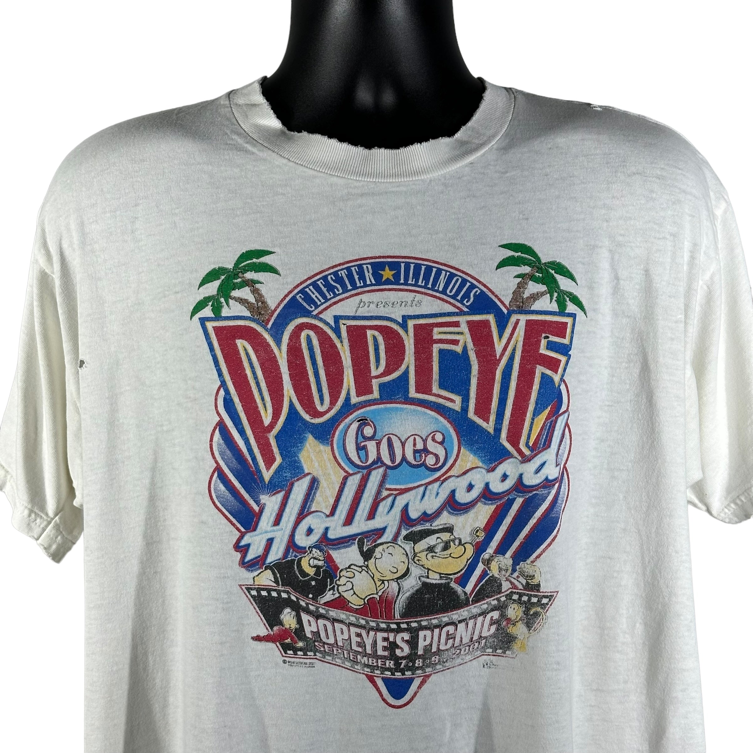 Chester Illinois Popeyes Picnic Tee