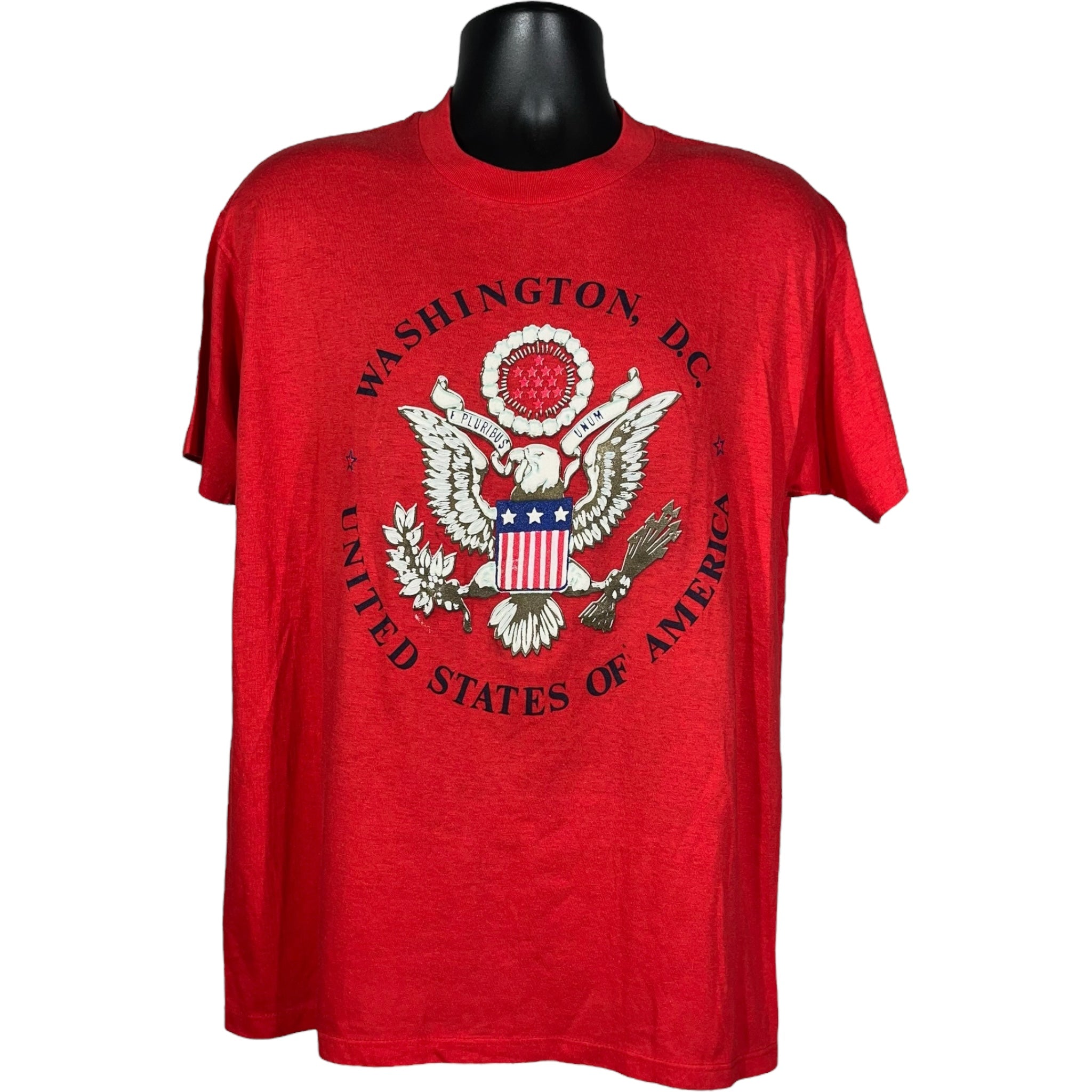 Vintage Washington D.C. Crest Logo Tee