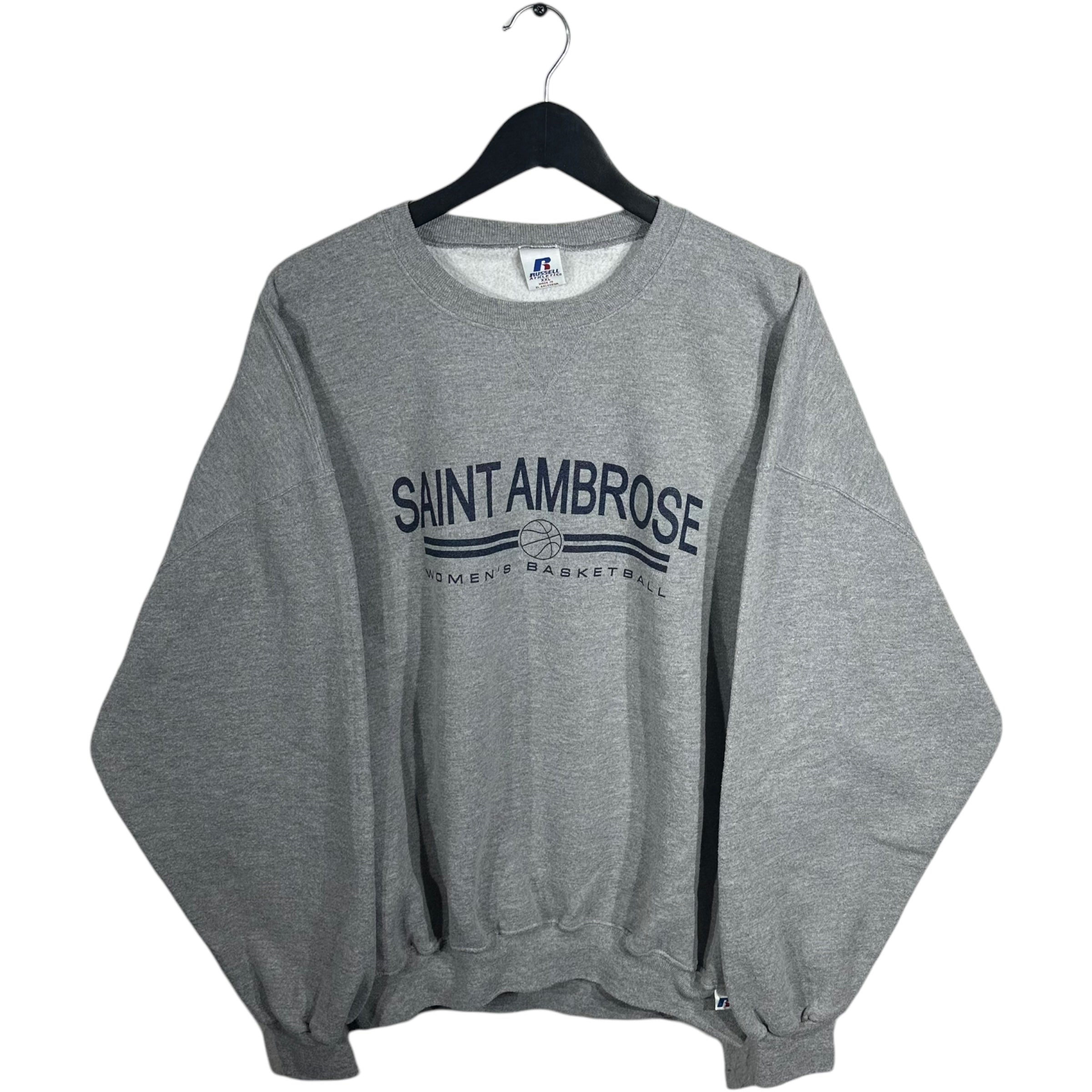 Vintage Saint Ambrose Woman's Basketball Crewneck