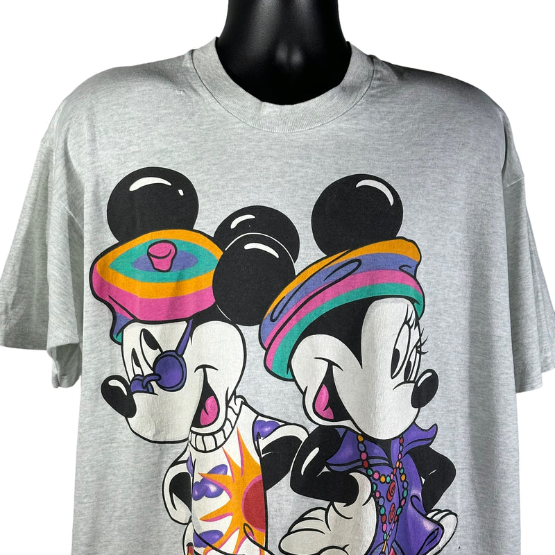 Vintage Walt Disney Mickey & Minnie Mouse Tee