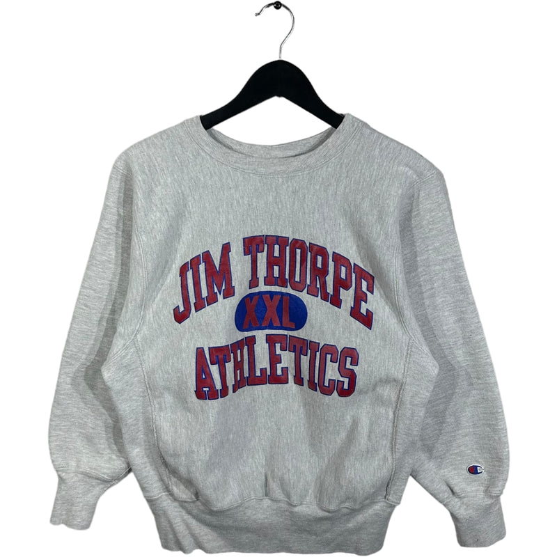 Vintage Champion Reverse Weave "Jim Thorpe Athletics" Crewneck