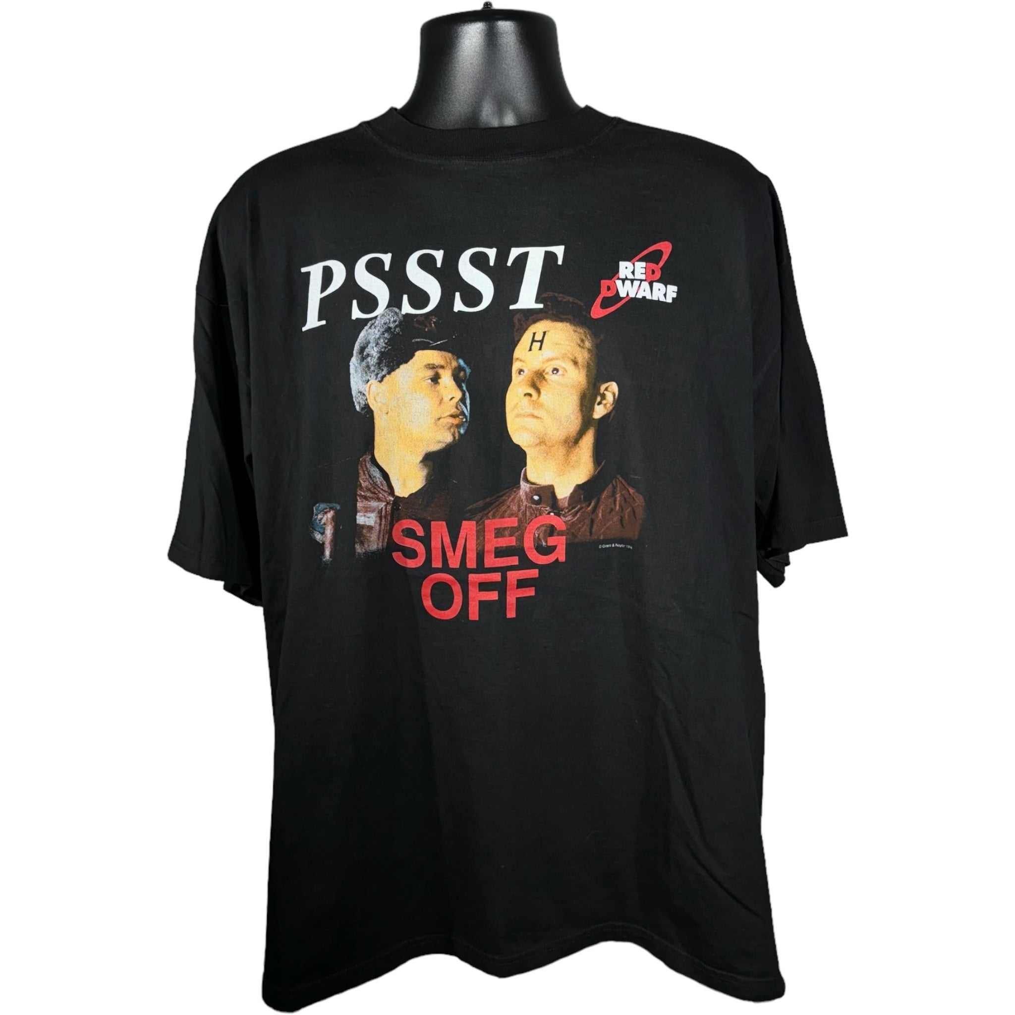 Vintage Red Dwarf "Pssst Smegg Off" Sci Fi Show Tee