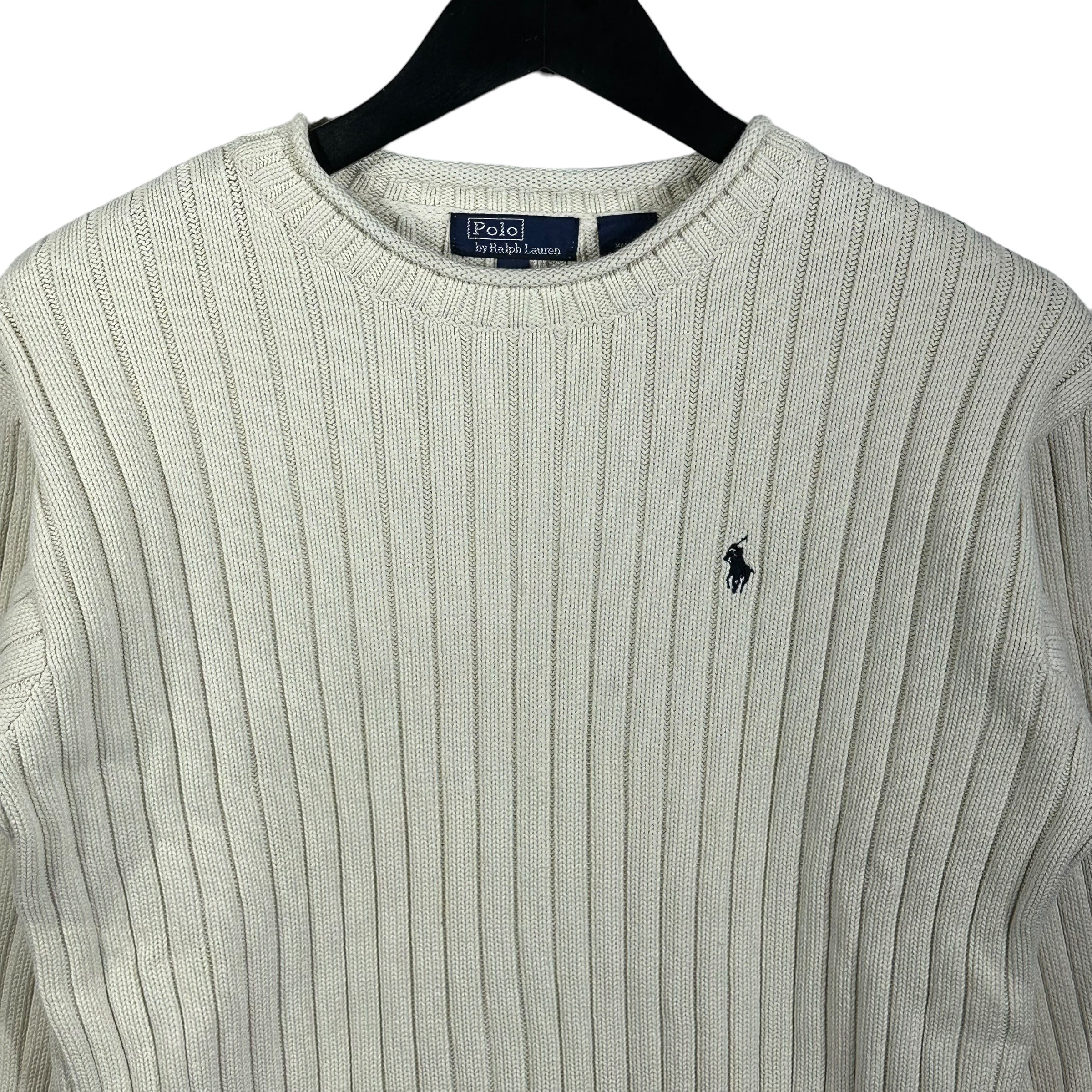 Vintage Polo Ralph Lauren Mini Horse Ribbed Knit Sweater