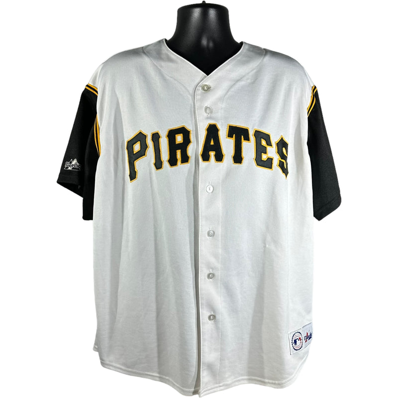 Vintage Pittsburgh Pirates Jason Kendall #18 Majestic Jersey