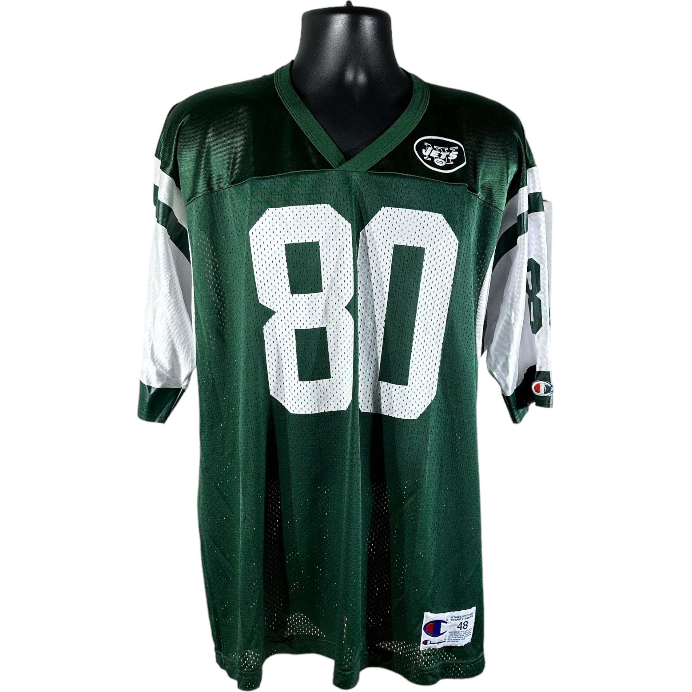 Vintage New York Jets #80 Wayne Chrebet Champion Jersey