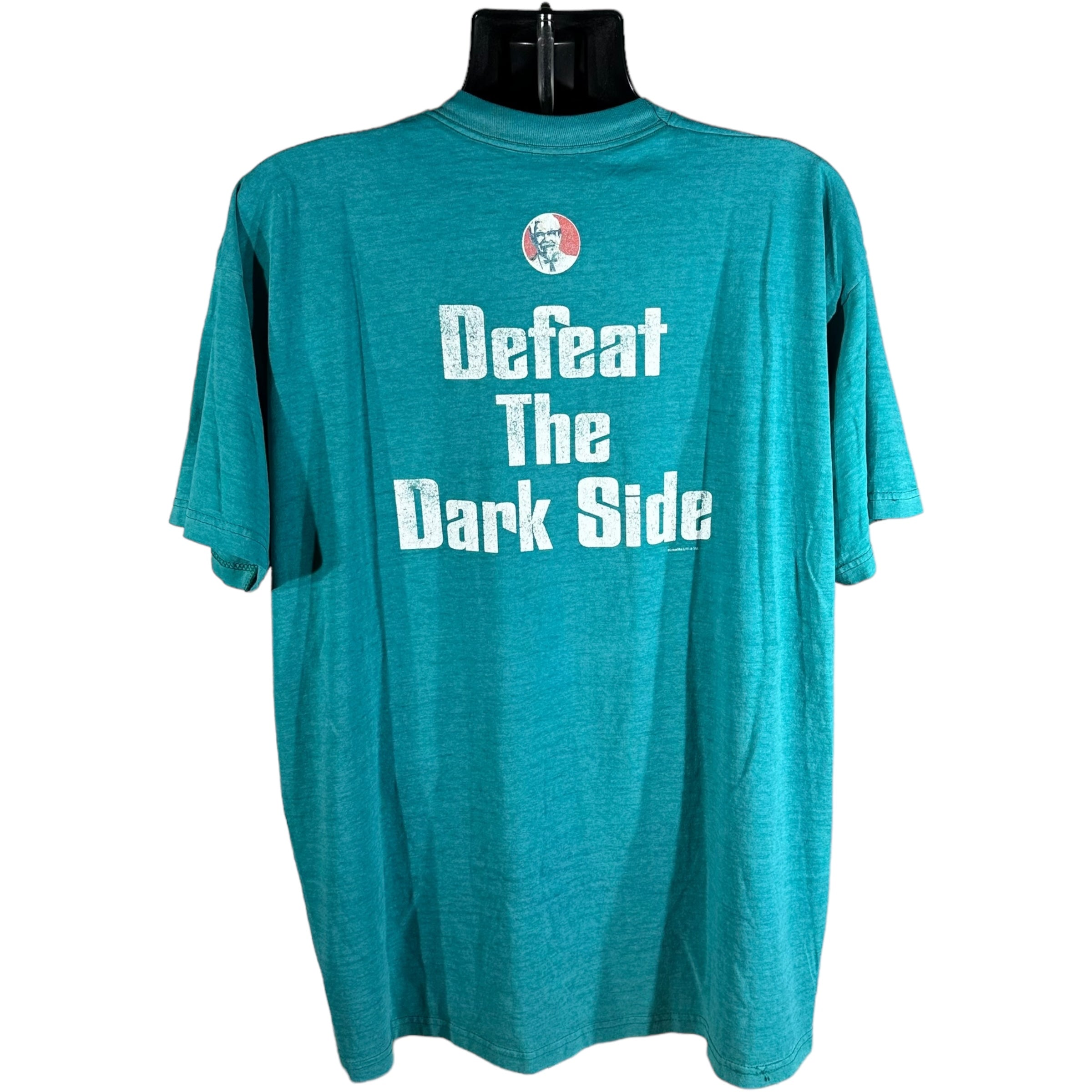 Vintage Star Wars Episode 1 Defeat The Dark Side Tee