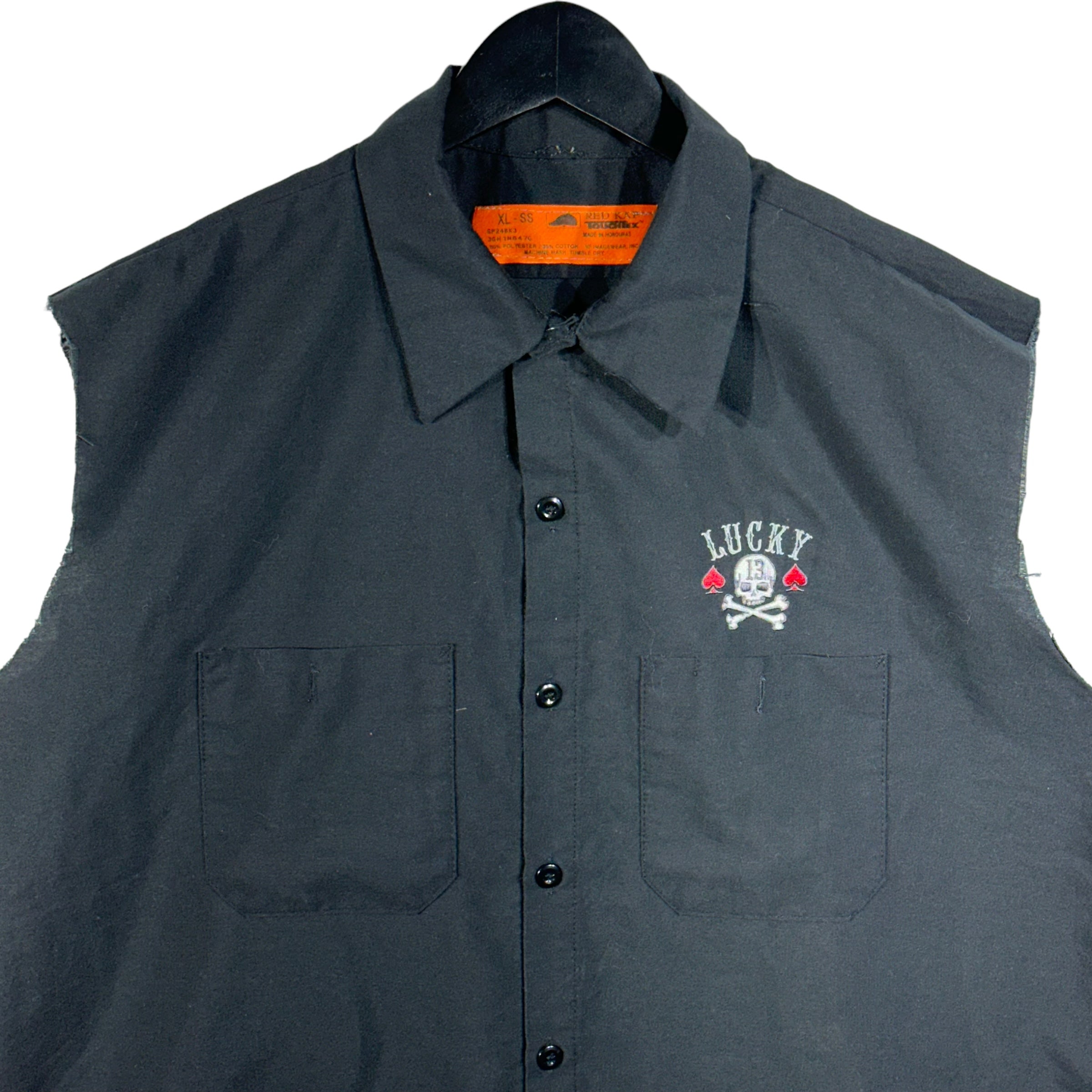 Vintage Lucky Thirteen "Tattoo Your Soul" Sleeveless Button Down