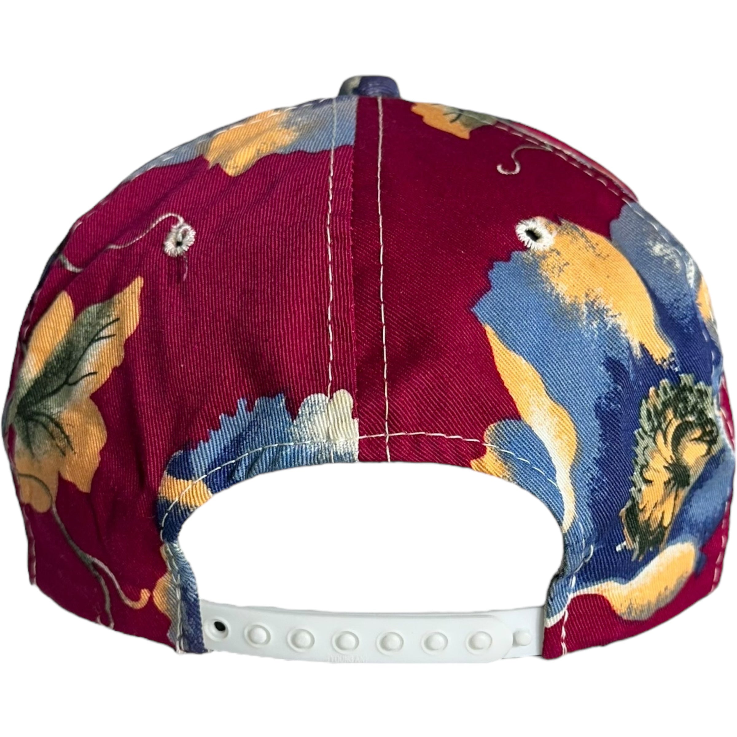 Vintage Walt Disney World Floral Print Snapback Hat