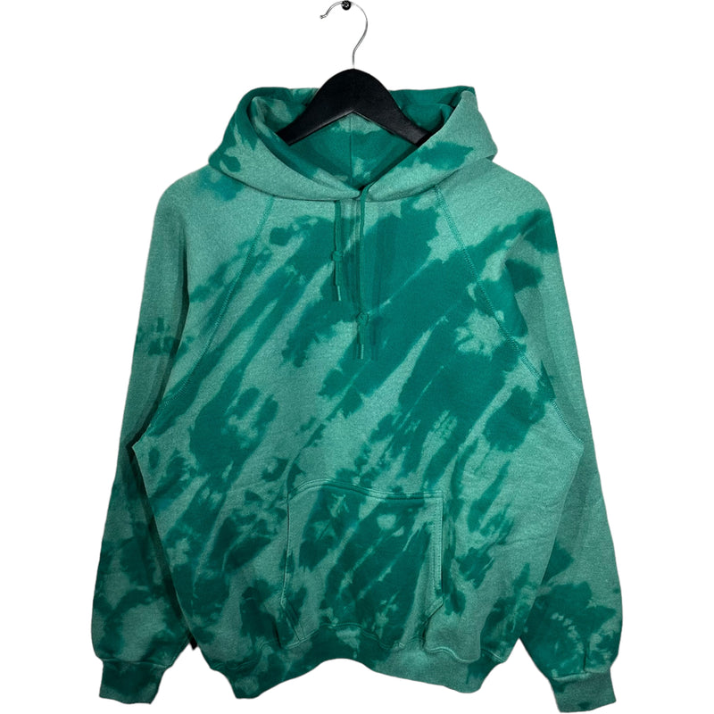 Vintage Bleach Dye Blank Hoodie