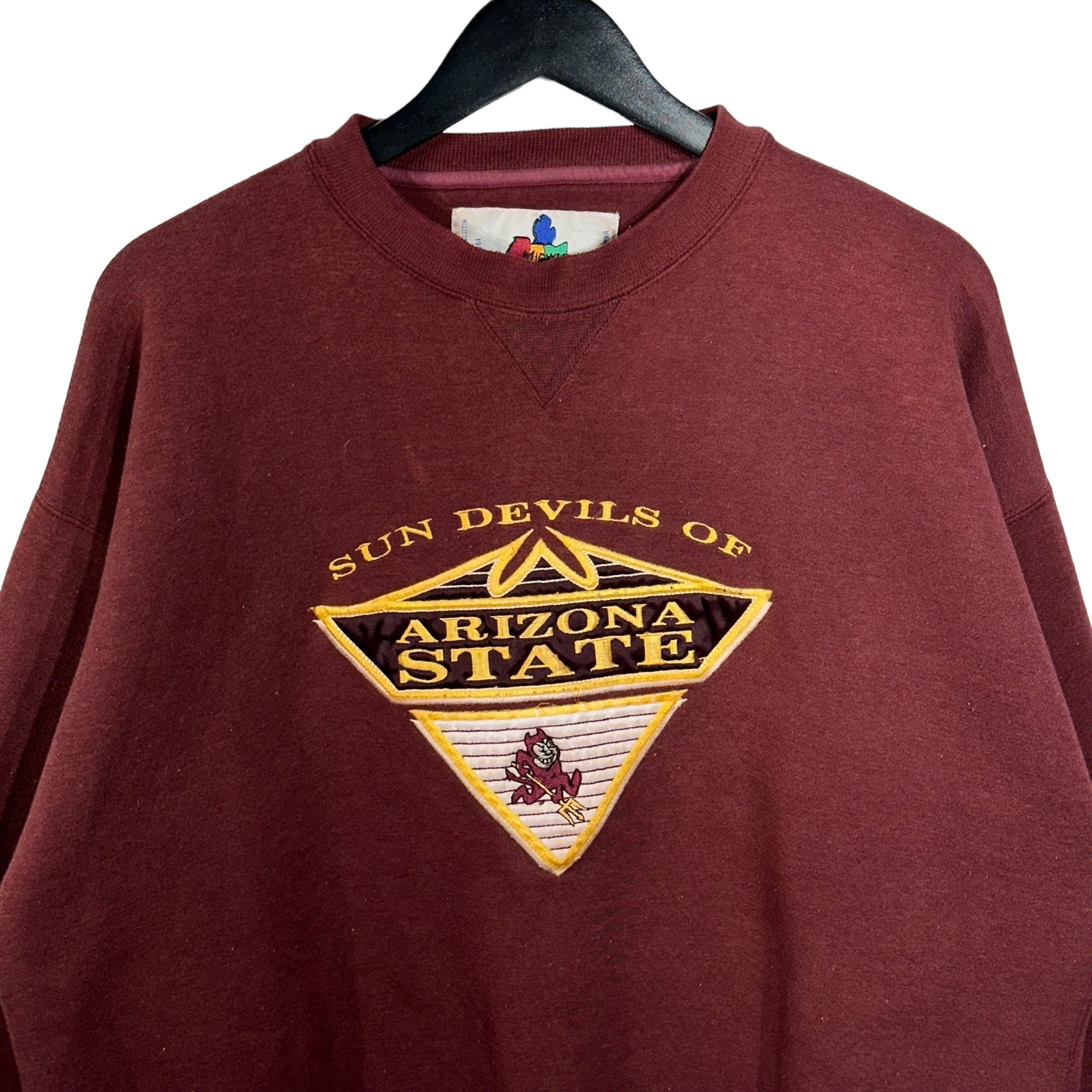 Vintage Sun Devils Of Arizona State Crewneck