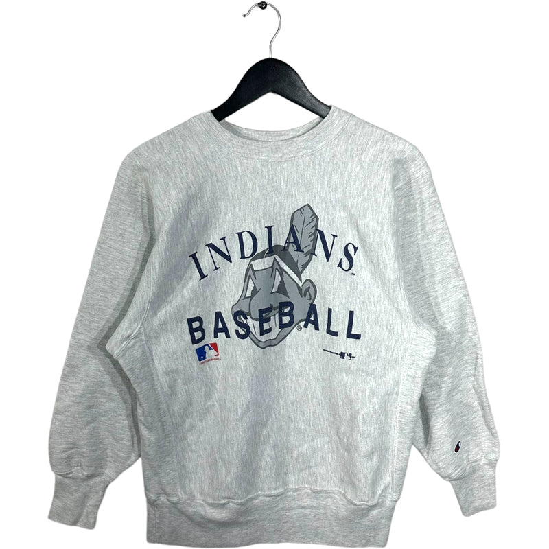 Vintage Champion Reverse Weave Cleveland Indians Crewneck 1984