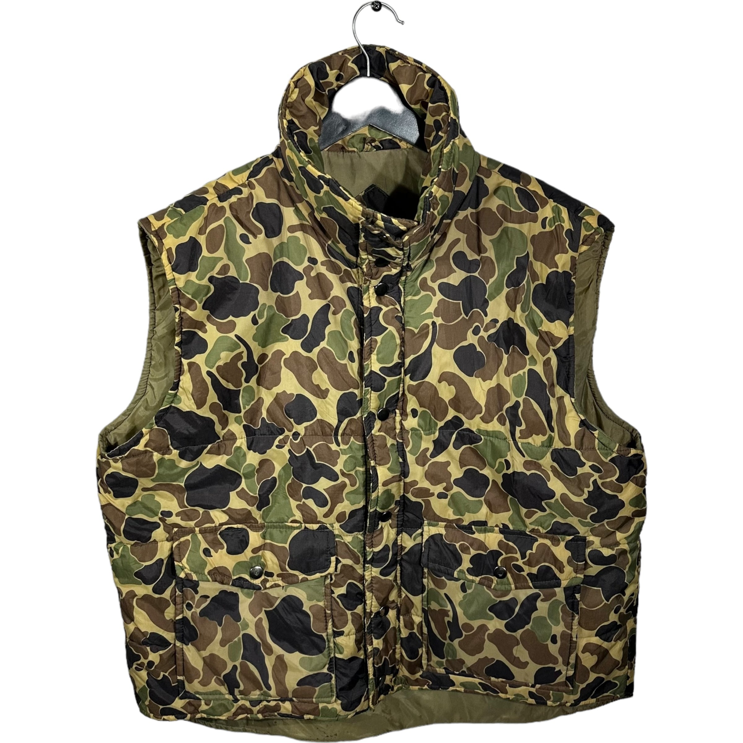 Vintage Camo Puffer Vest