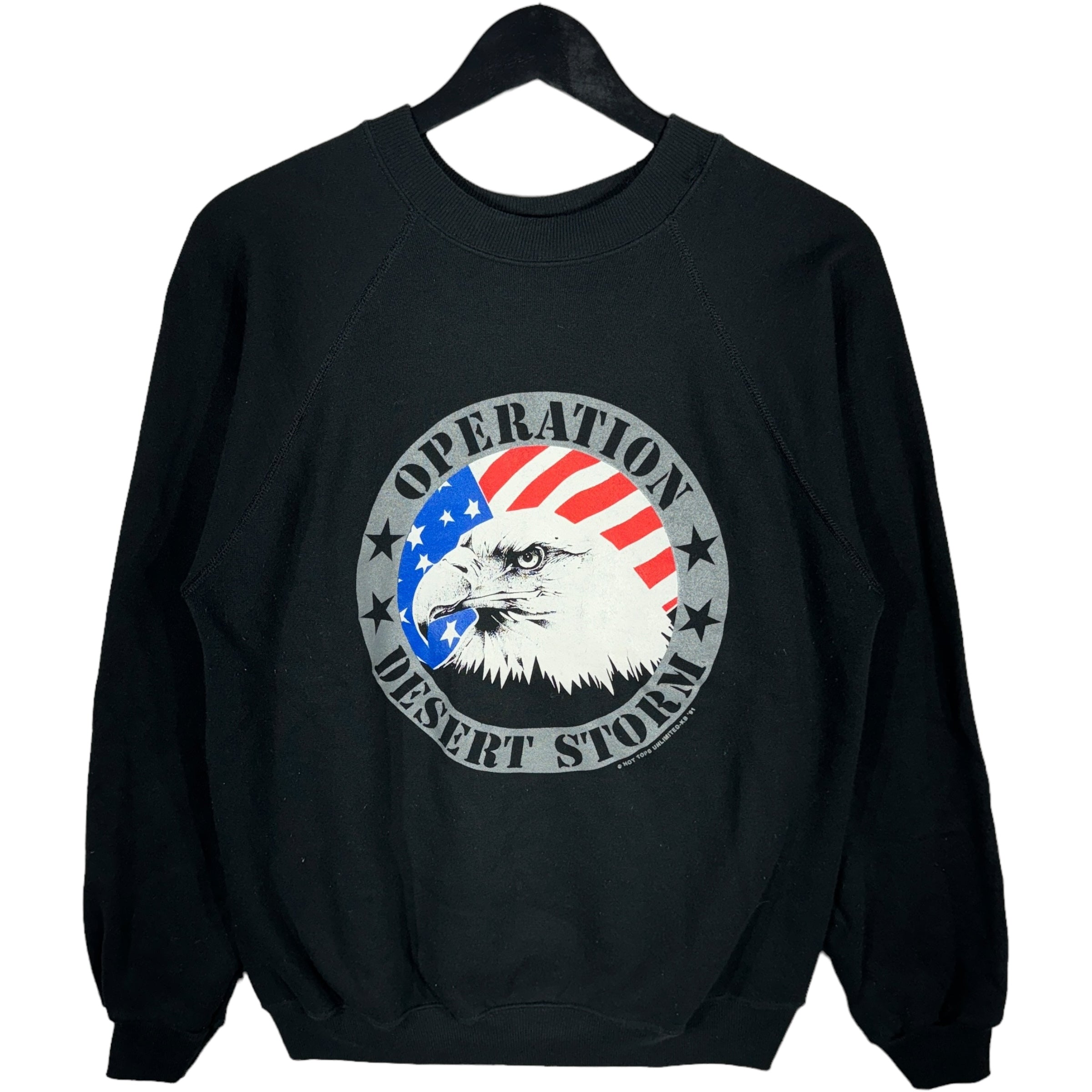 Vintage Operation Desert Storm Military Crewneck