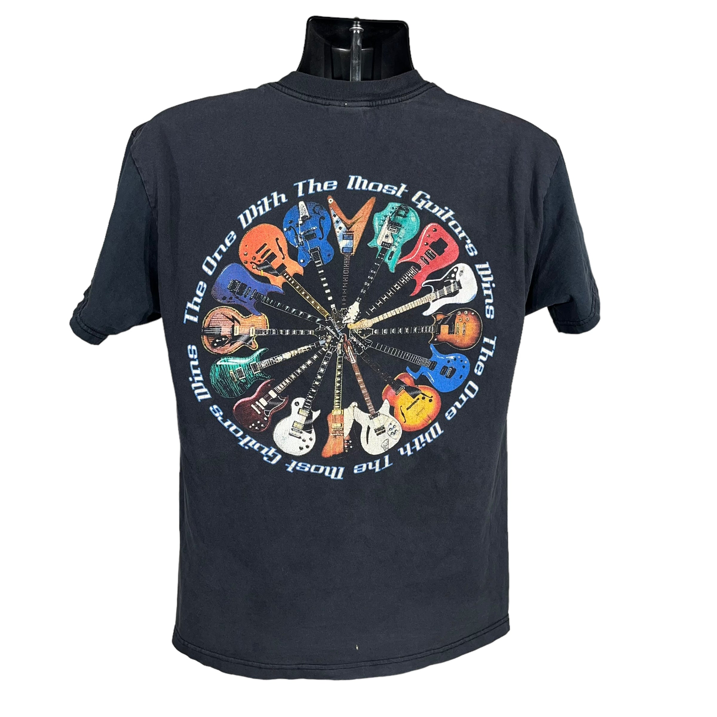 Vintage Classic Electric Guitar Wheel Graphic Tee