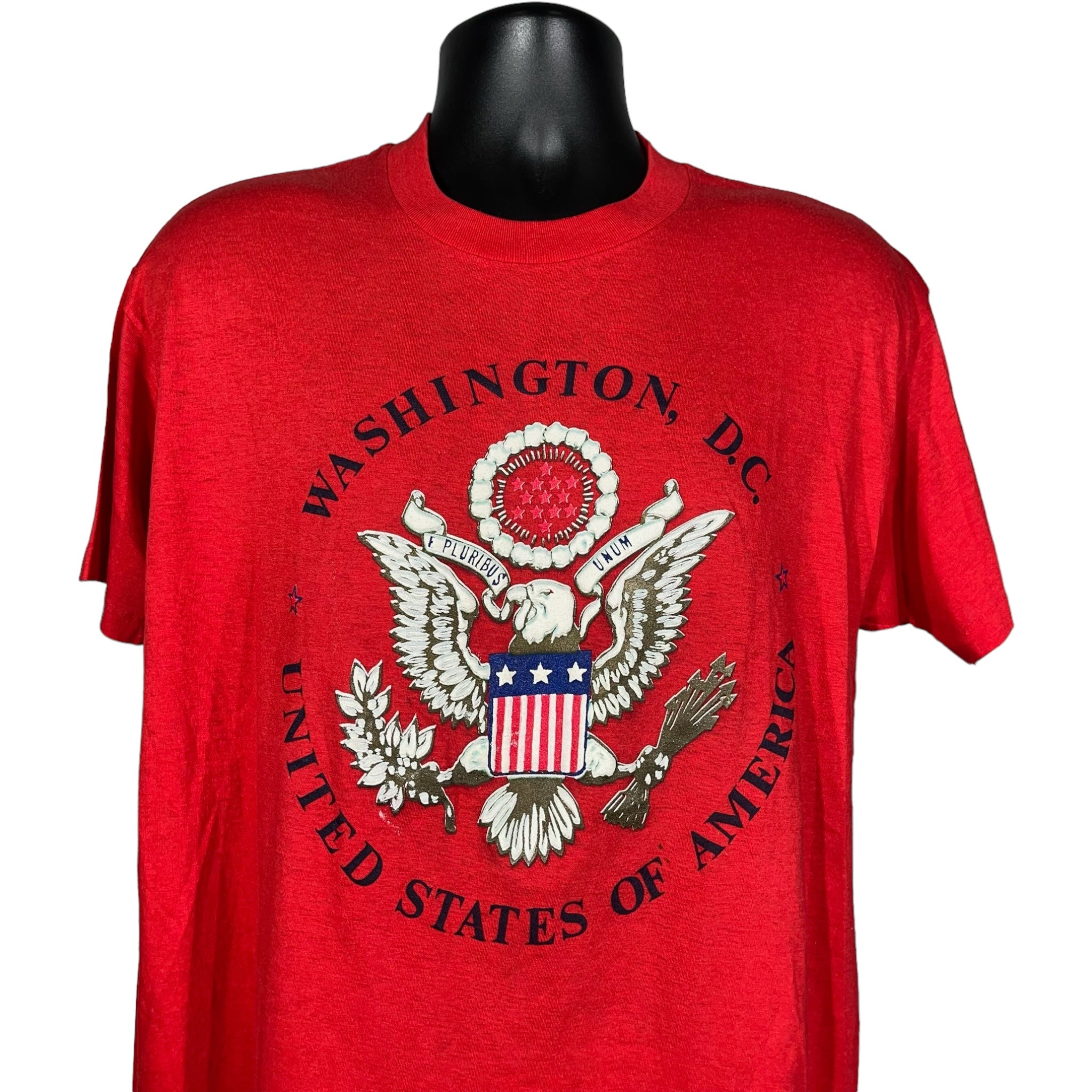 Vintage Washington D.C. Crest Logo Tee