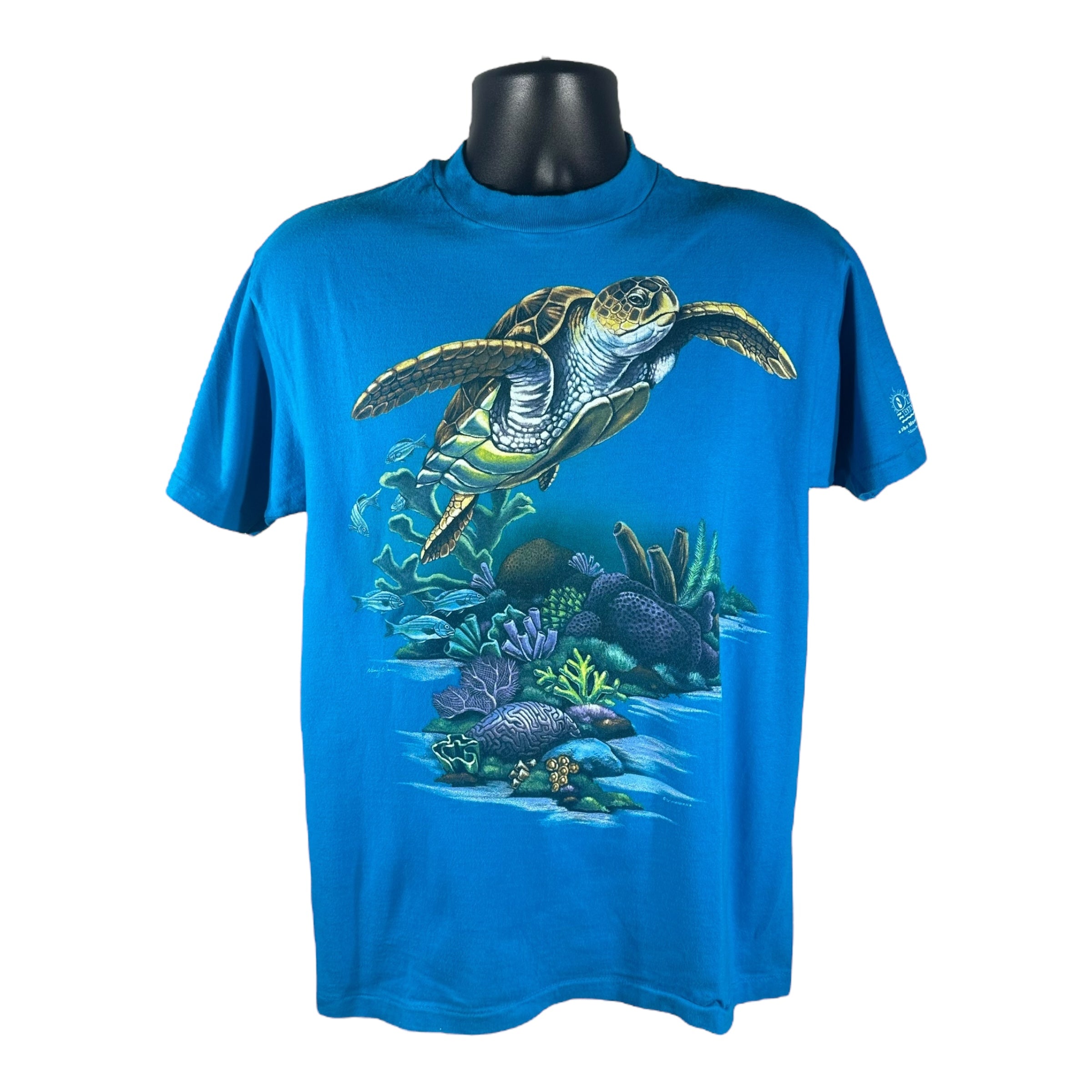 Vintage Olympus Dive Center Turtle Tee 90s