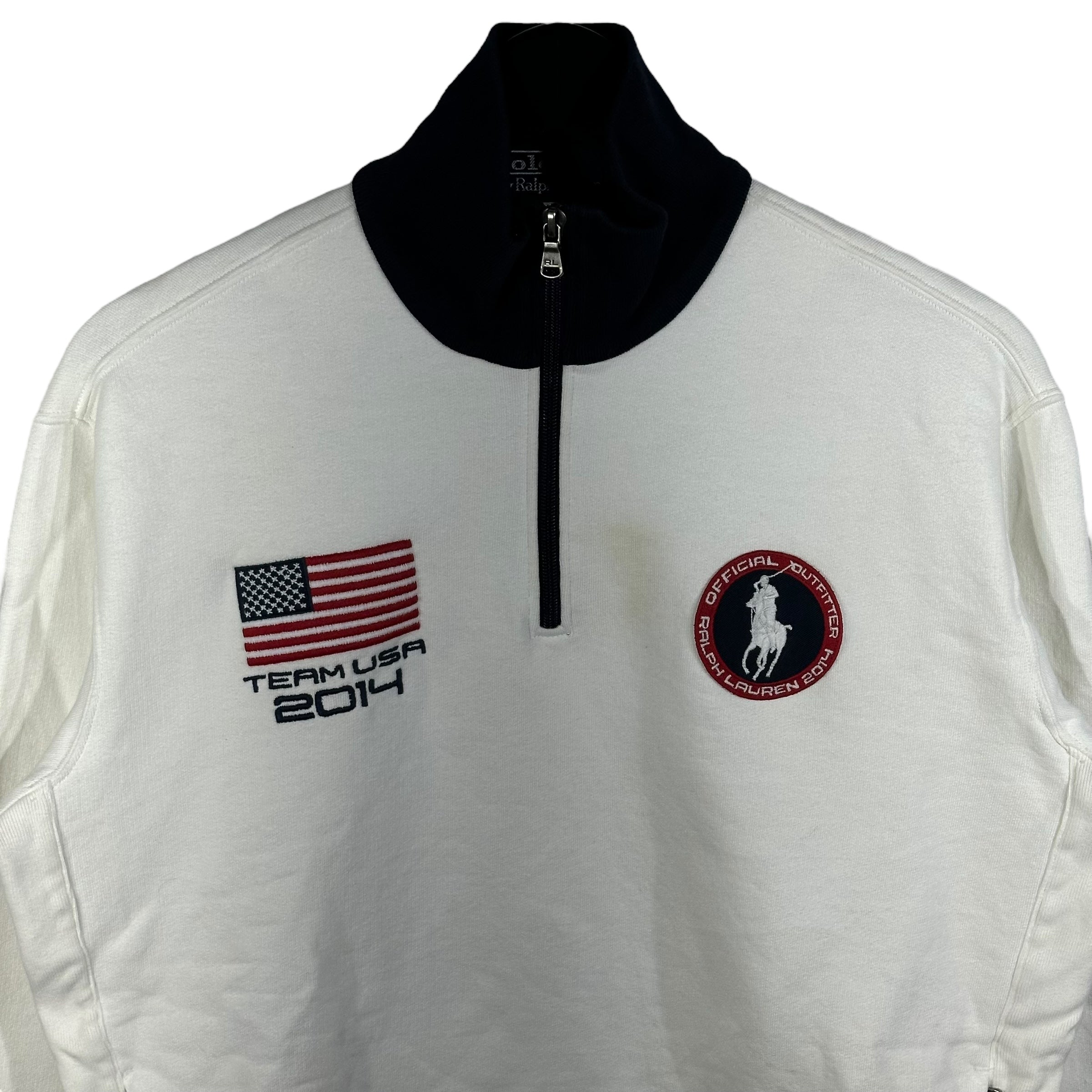 Polo Ralph Lauren Team USA Olympics 1/4 Zip Crewneck