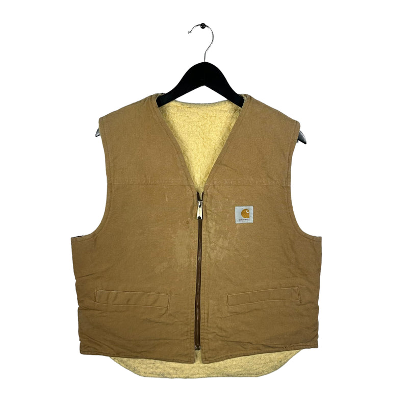 Vintage Carhartt Sherpa Lined Vest