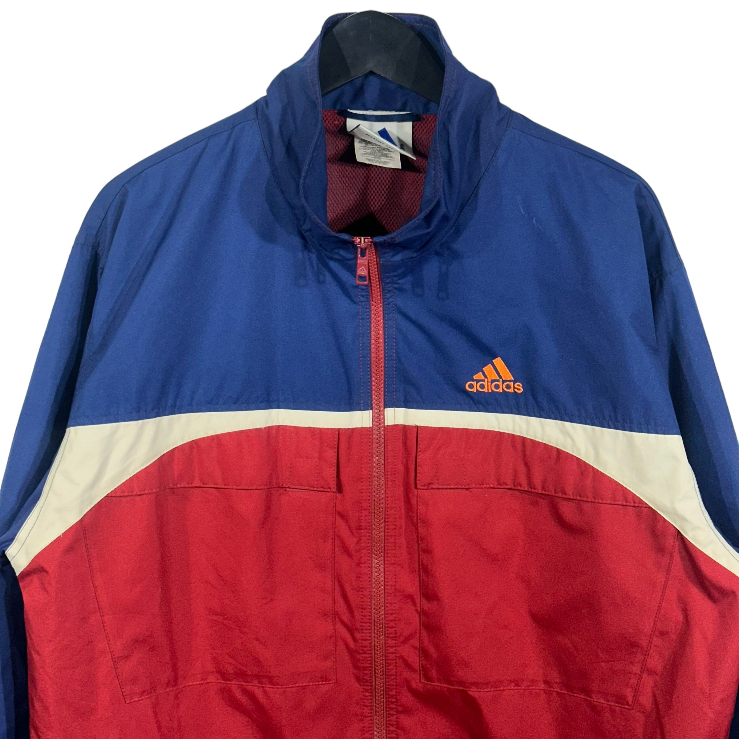 Vintage Adidas Full Zip Windbreaker