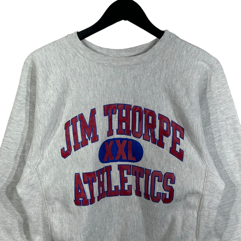 Vintage Champion Reverse Weave "Jim Thorpe Athletics" Crewneck