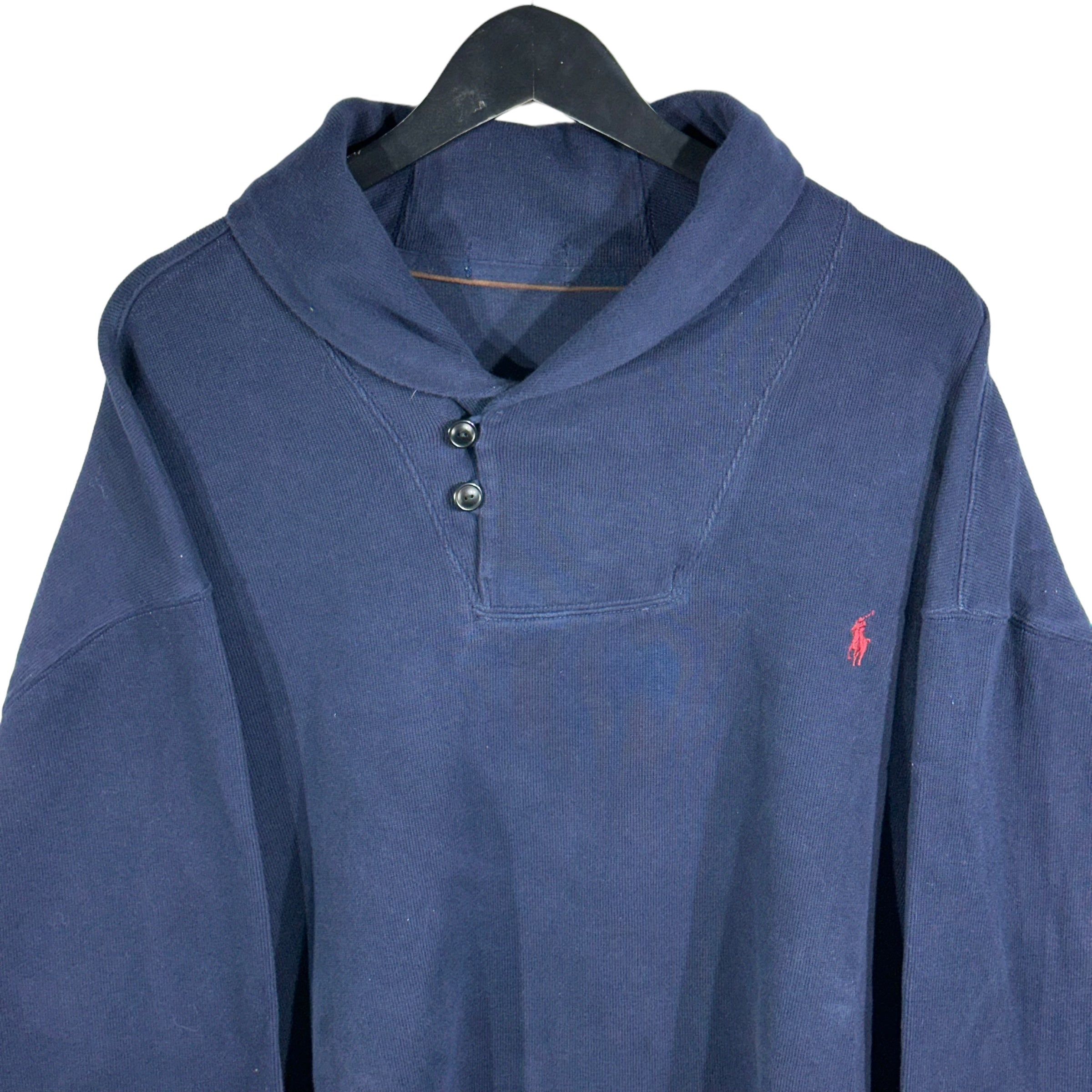 Vintage Polo Ralph Lauren Collared Neck Sweatshirt