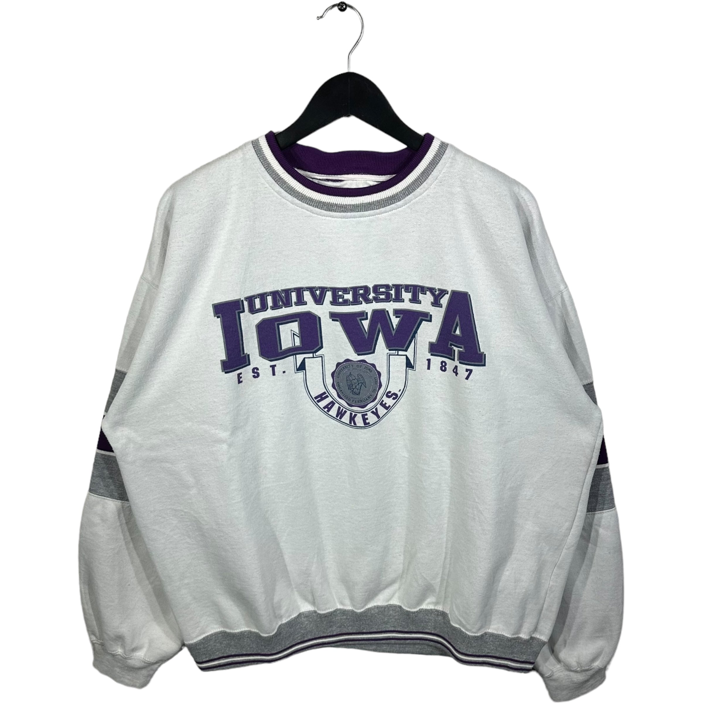 Vintage University Of Iowa Hawkeyes Crewneck