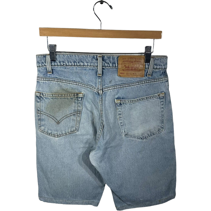 Vintage Levis 505 Denim Shorts