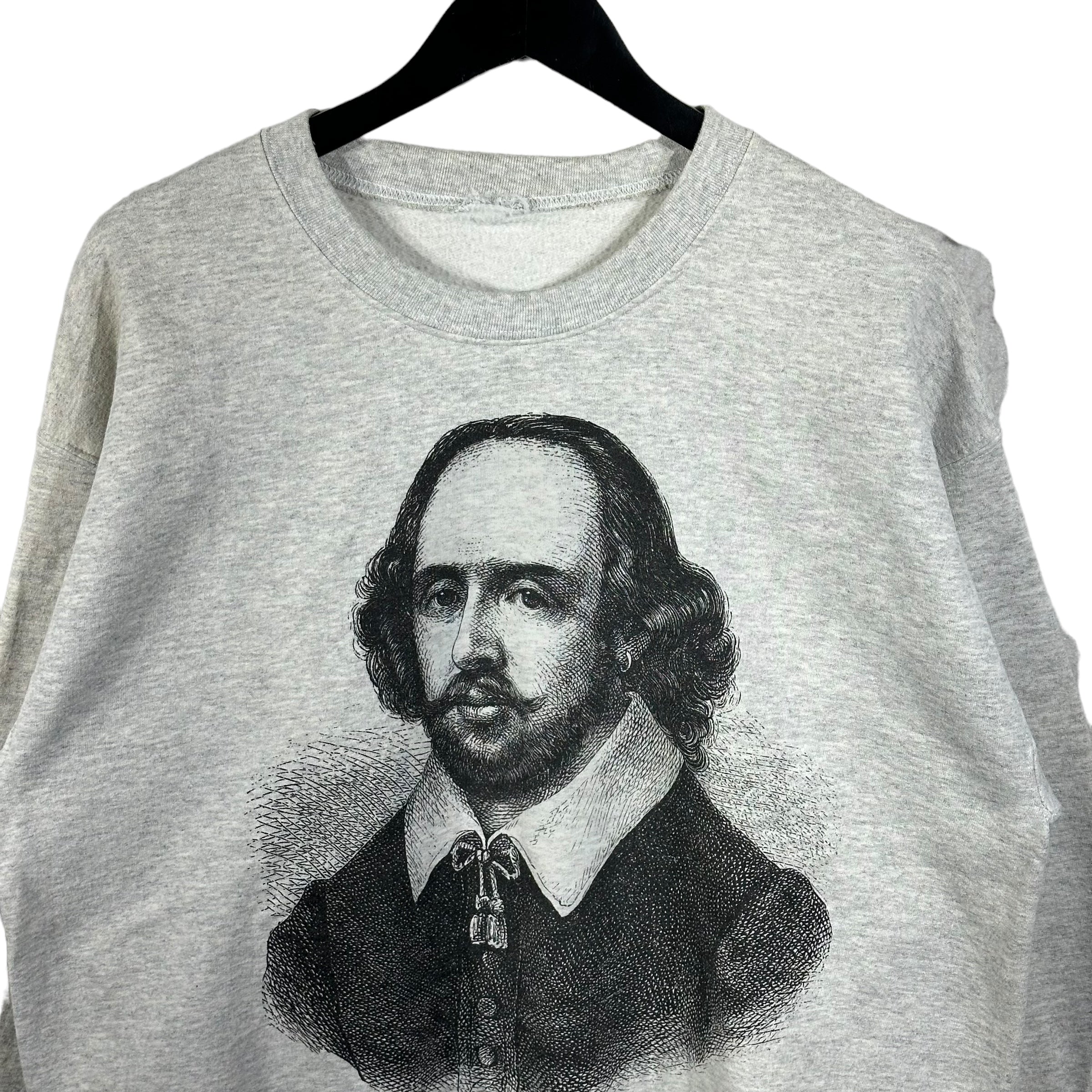 Vintage William Shakespeare Art Crewneck