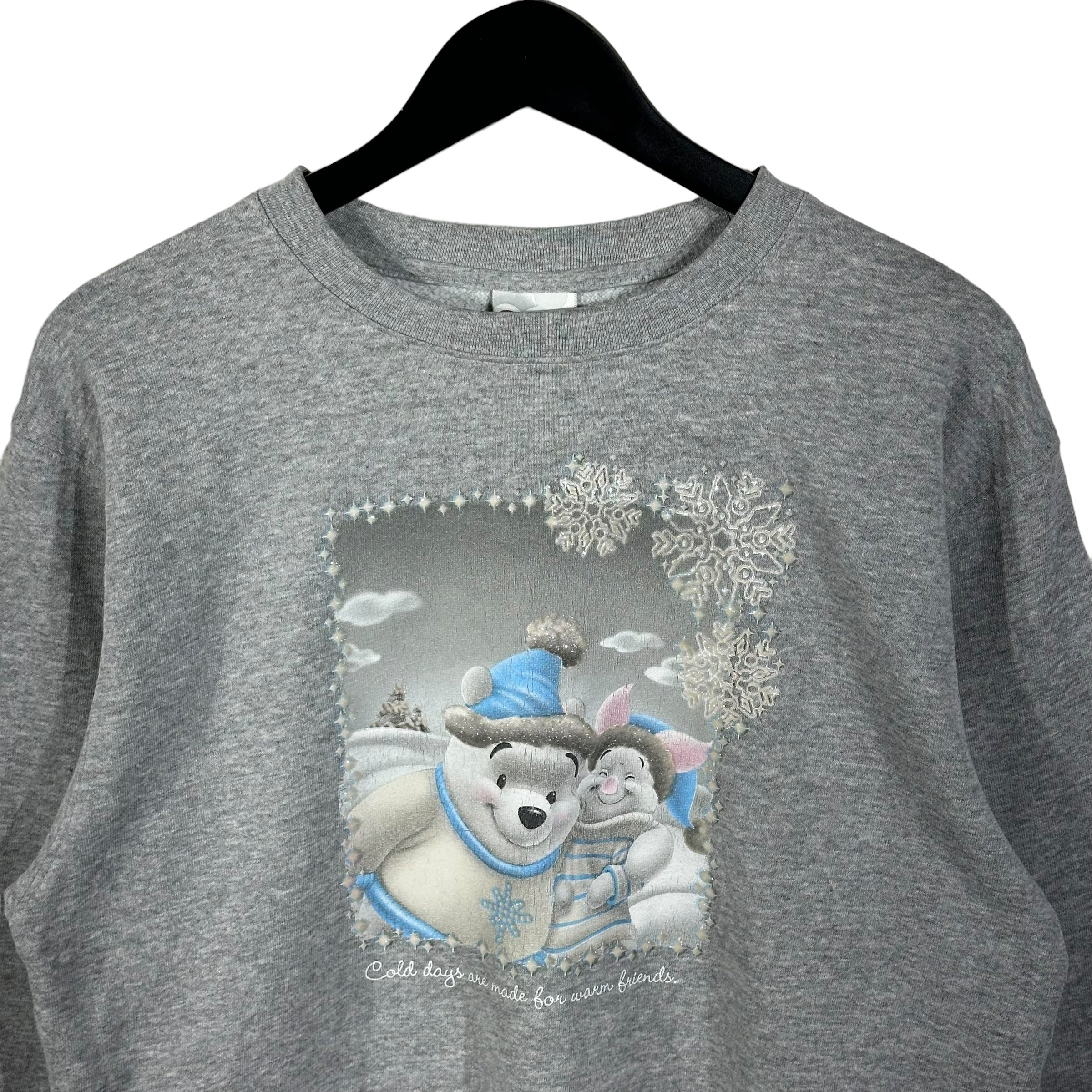 Vintage Winnie The Pooh Winter Crewneck