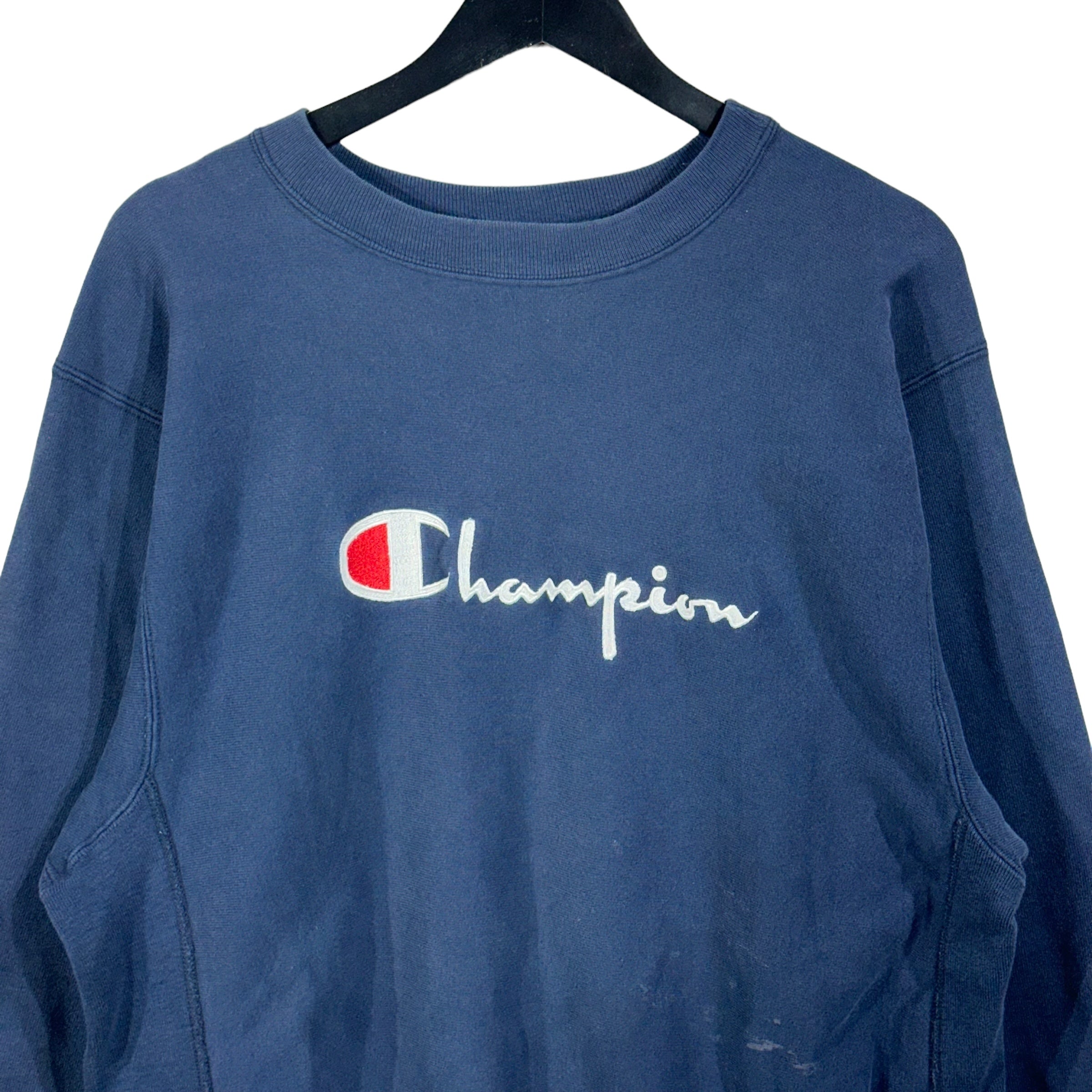 Vintage 80s Champion Warm Up Reverse Weave Mount on sale Holyoke College Crewneck Sweate