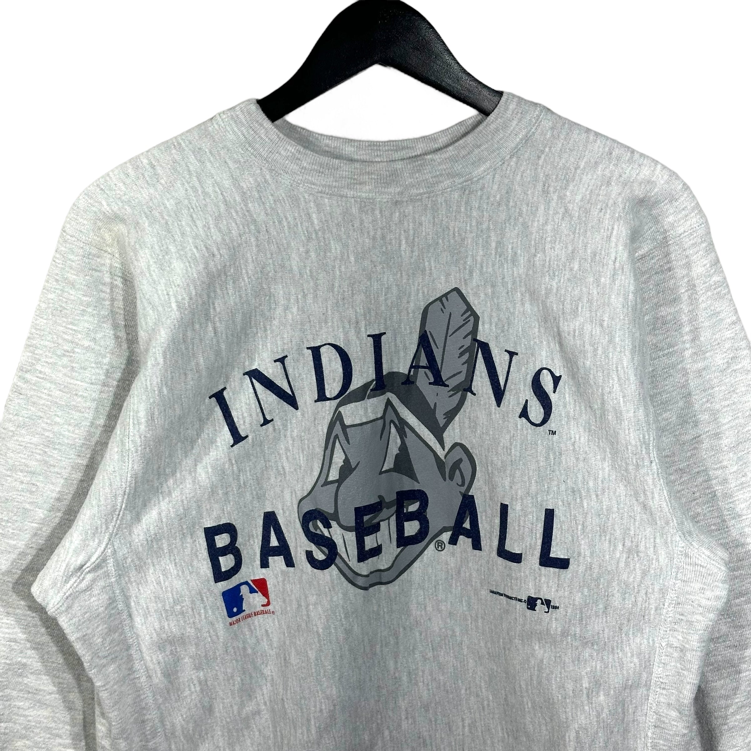 Vintage Champion Reverse Weave Cleveland Indians Crewneck 1984