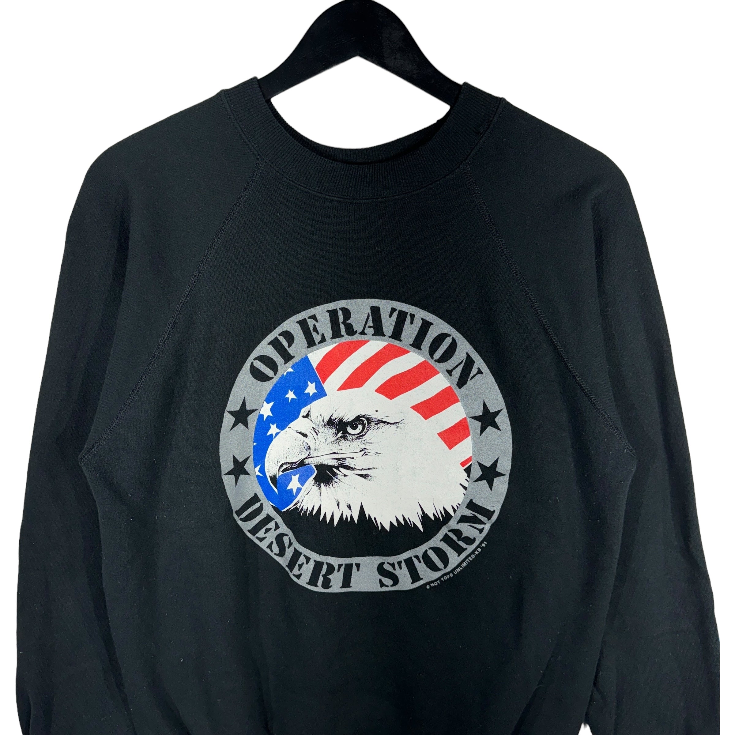 Vintage Operation Desert Storm Military Crewneck