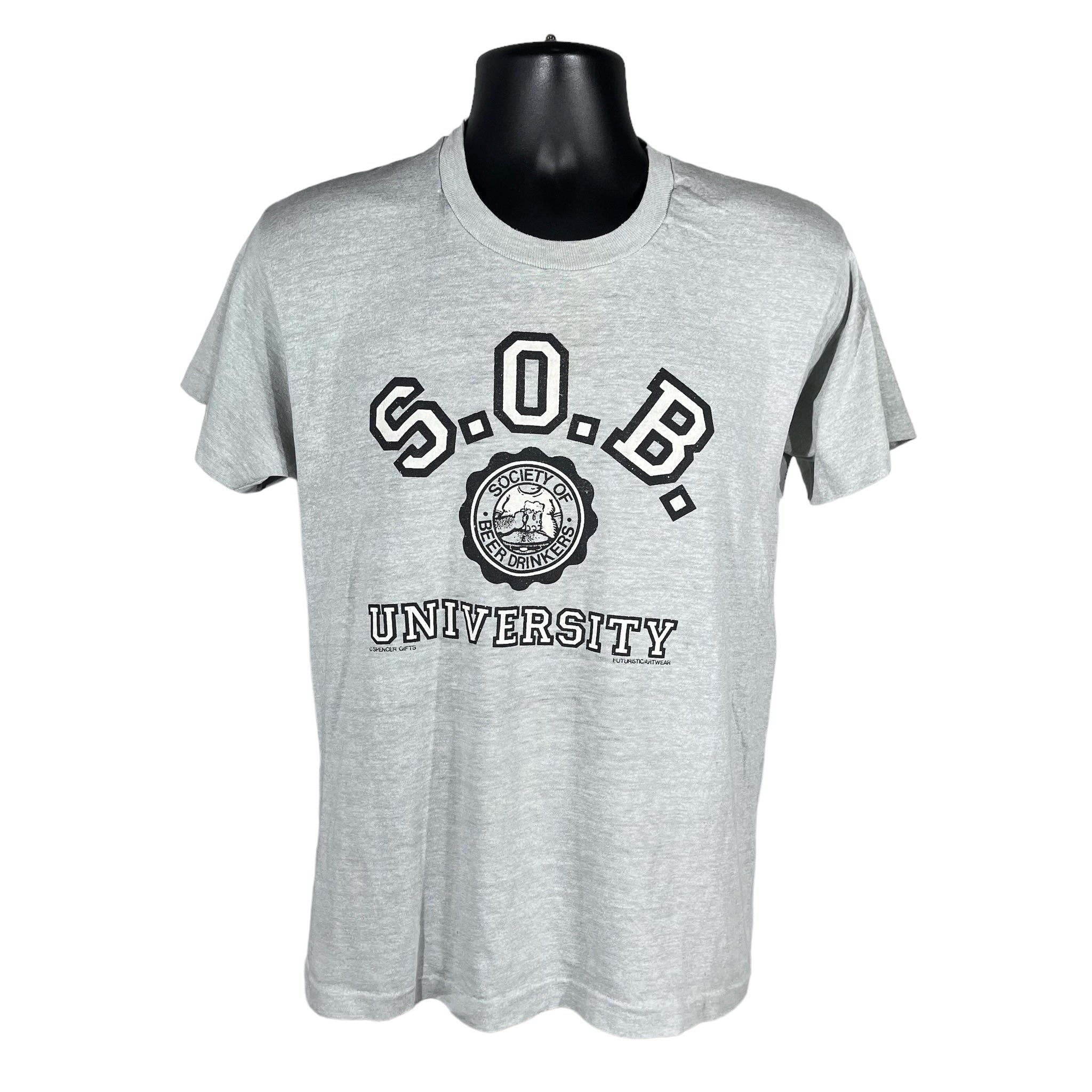 Vintage S.O.B. "Society of Beer Drinkers" University Tee 90s