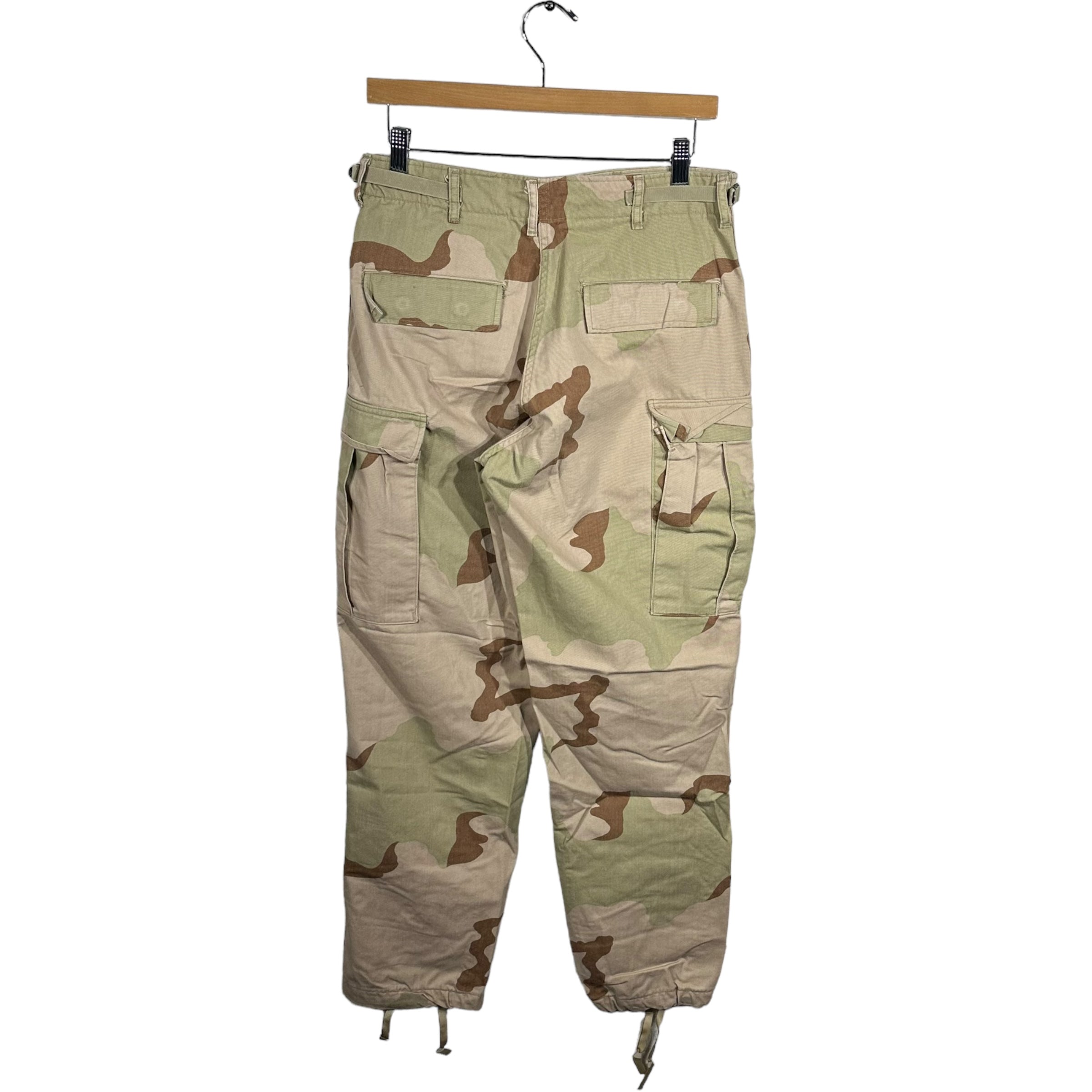 Vintage Camo Military Cargo Pants