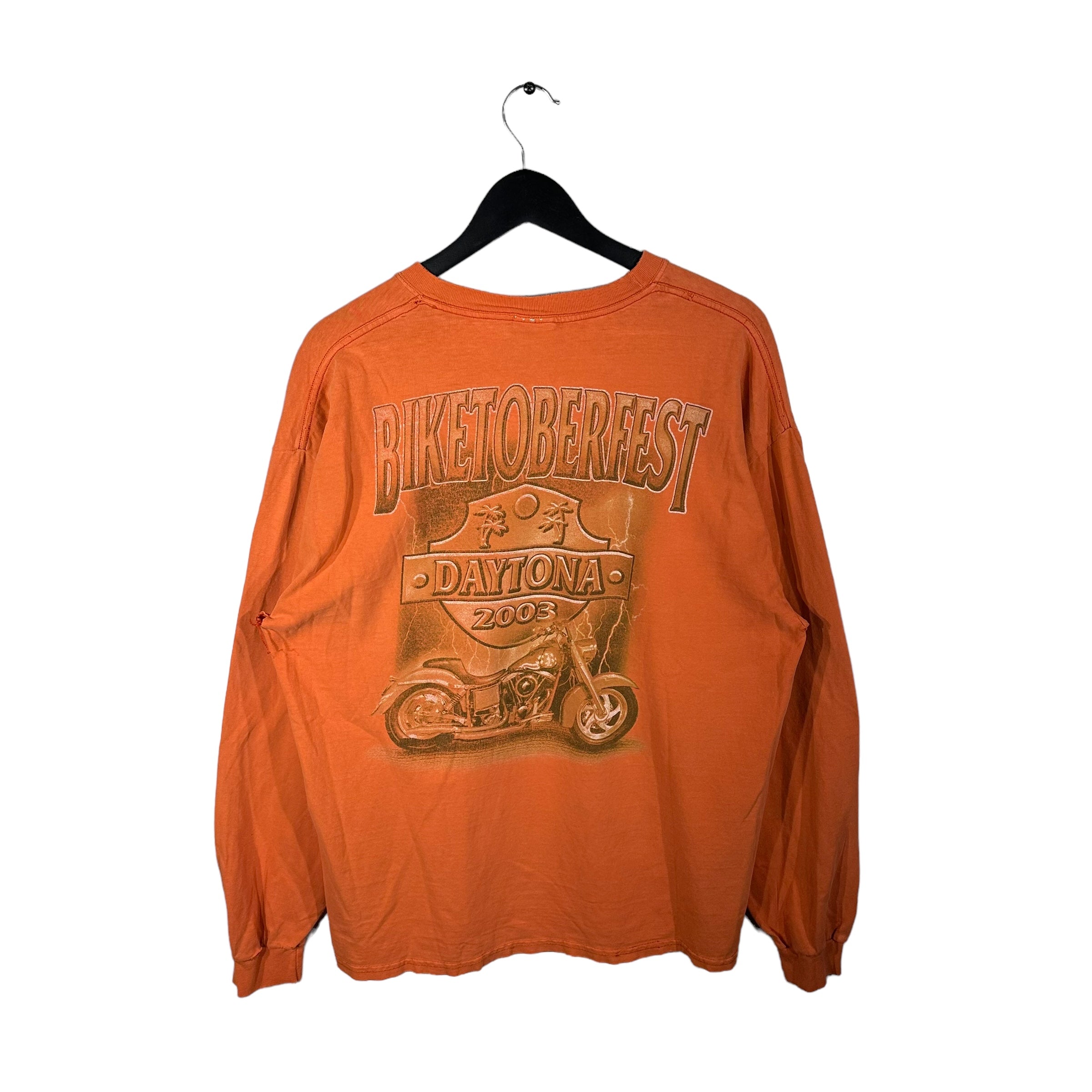 Vintage Biketober Fest Long Sleeve