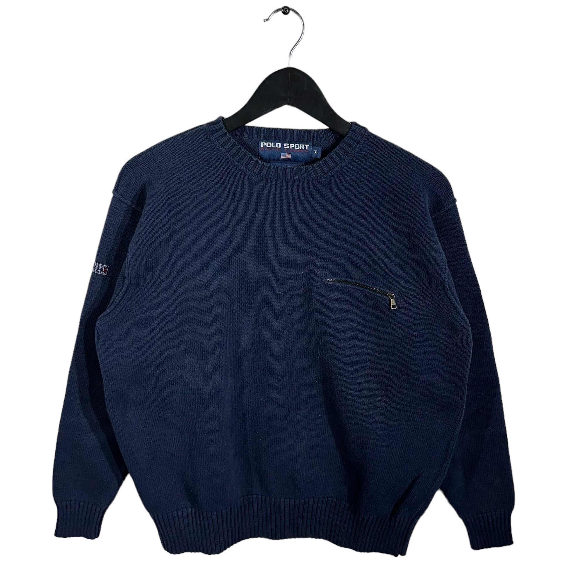 Vintage Polo Sport Pocket Sweater