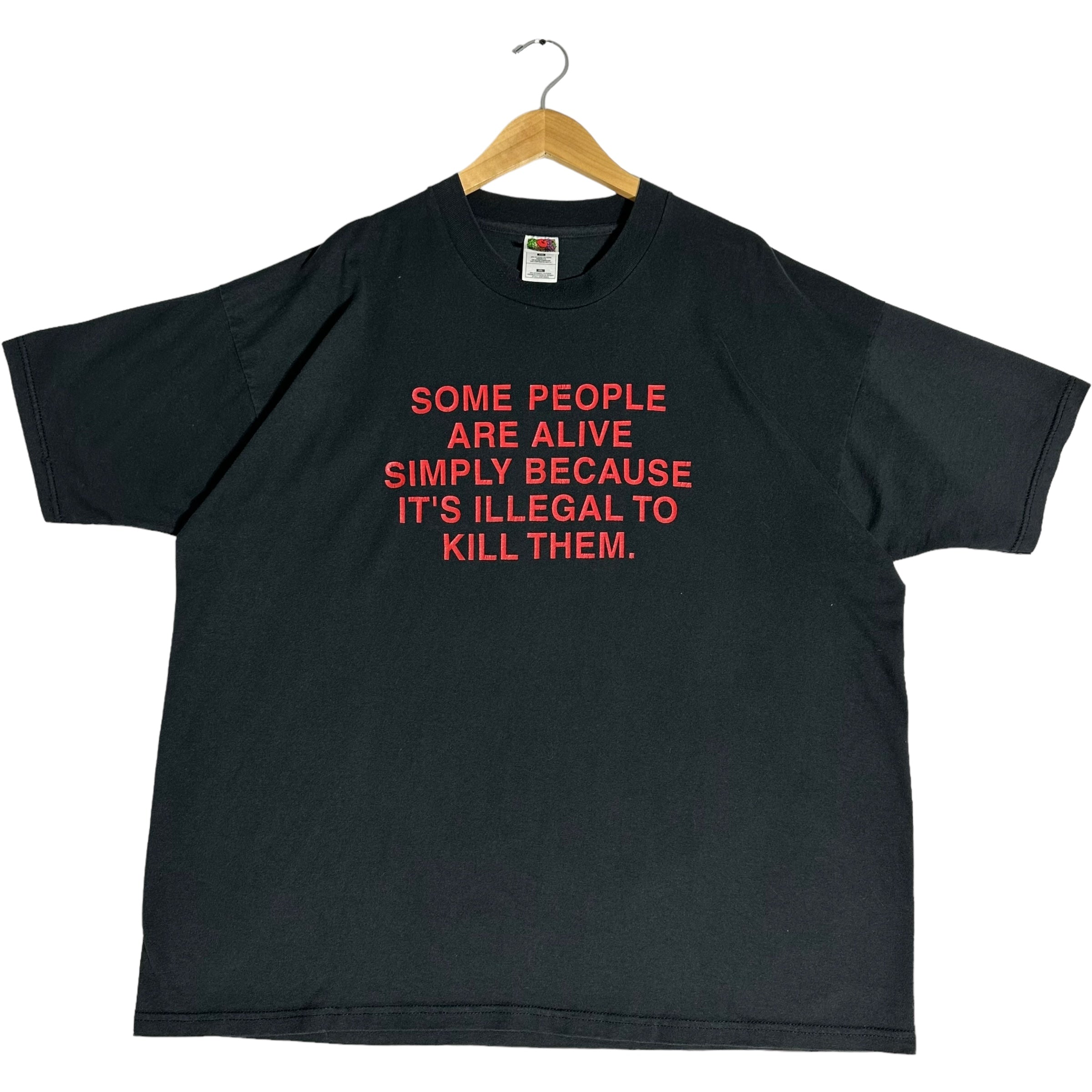 Vintage "Illegal To Kill Them" Quote Tee