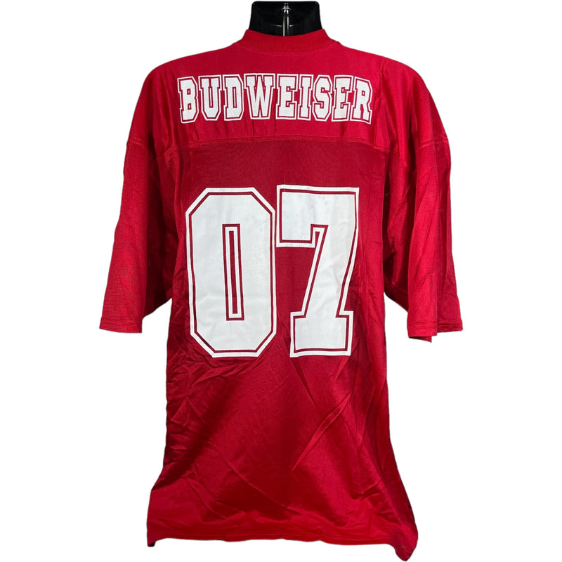 Vintage Budweiser Football #7 Jersey