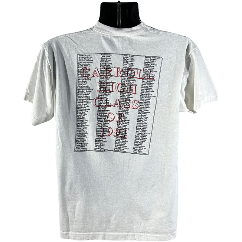 Vintage Carroll High Class Of 1991 Tee